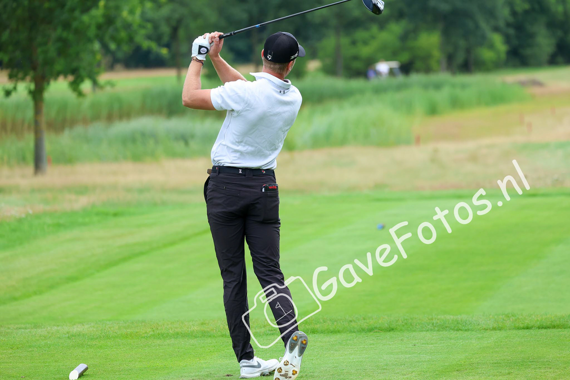 VAN DIJK, Felix (Golfclub Princenbosch) 03/08/2025 NK Strokeplay 2025, Hooge Graven Golfclub, Ommen, Nederland. 1-3 of August 2025. On the course  during the final day of the NK Strokeplay 2025.