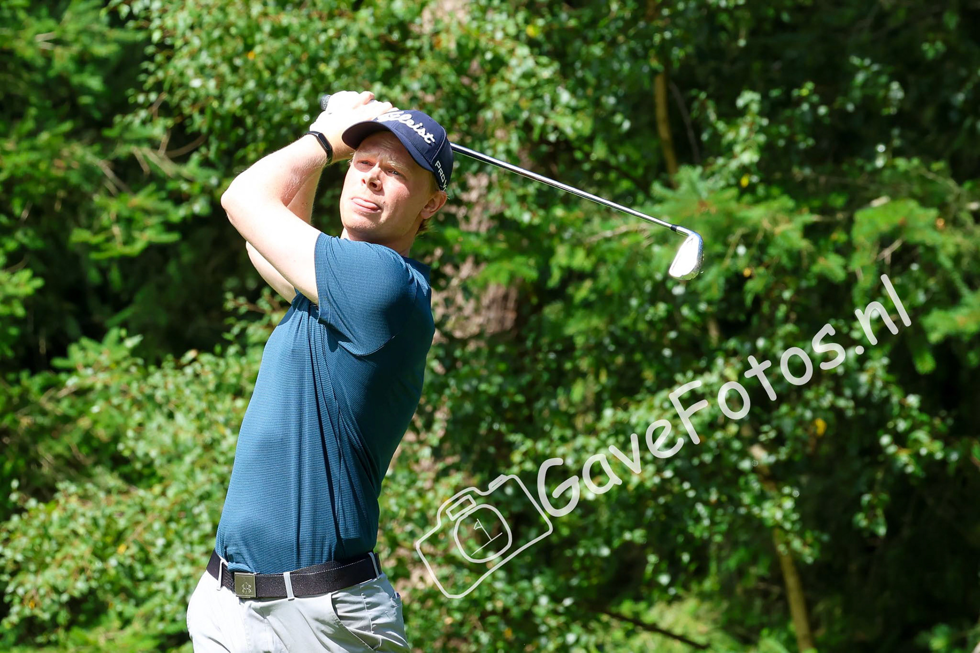 SCHOENMAKER, Job (Koninklijke Haagsche Golf &amp; Country Club) 02/08/2025 NK Strokeplay 2025, Hooge Graven Golfclub, Ommen, Nederland. 1-3 of August 2025. On the course  during the 2st round of the NK Strokeplay 2025.