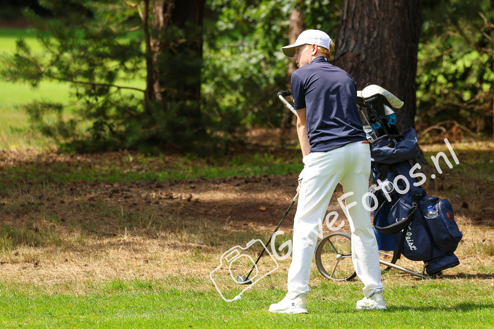JANSSENS, Dean (Golfclub Zwolle) 03/08/2025 NK Strokeplay 2025, Hooge Graven Golfclub, Ommen, Nederland. 1-3 of August 2025. On the course  during the final day of the NK Strokeplay 2025.