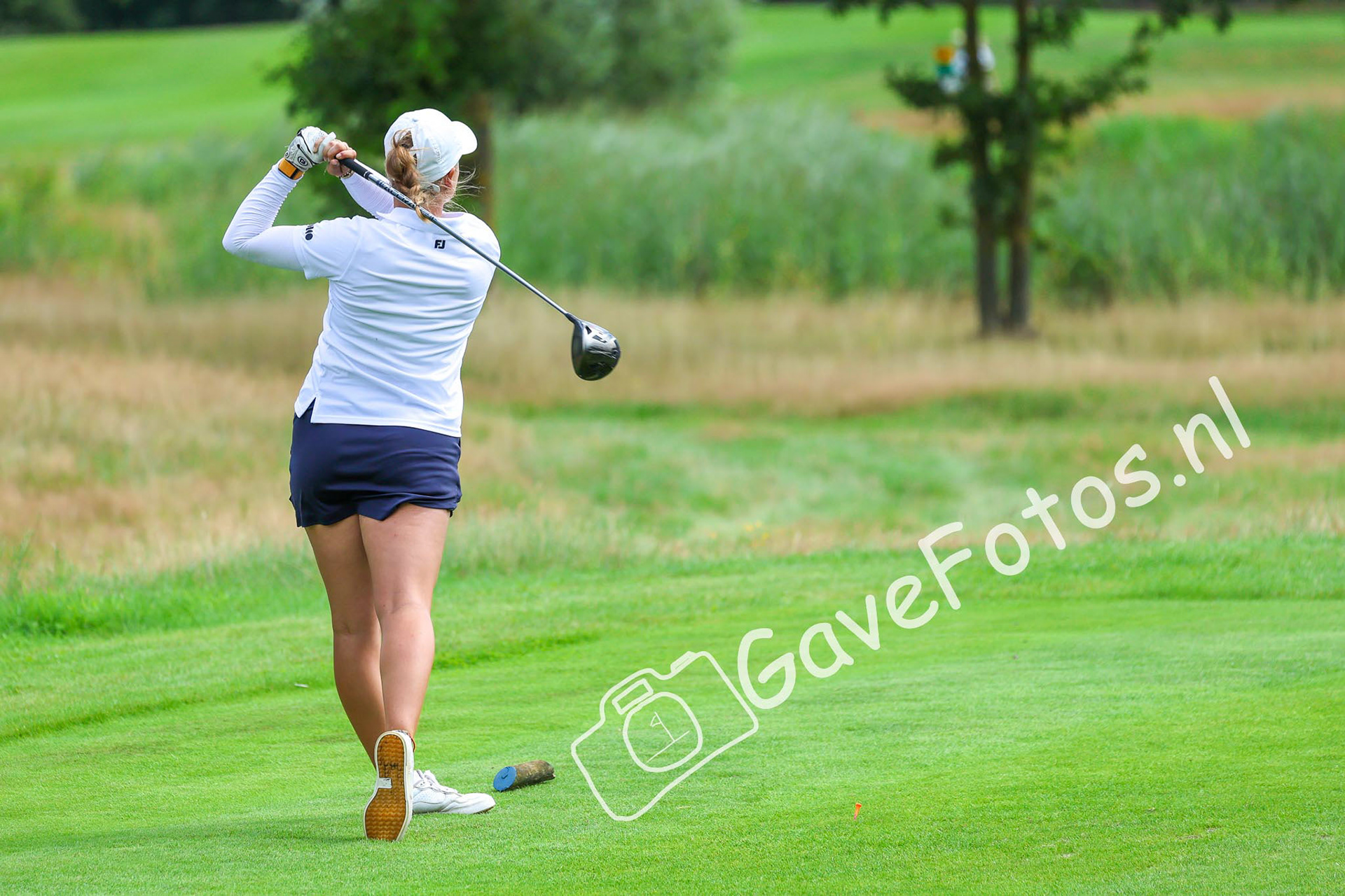 VAN DER SLUIJS, Lynn (Eindhovensche Golf) 03/08/2025 NK Strokeplay 2025, Hooge Graven Golfclub, Ommen, Nederland. 1-3 of August 2025. On the course  during the final day of the NK Strokeplay 2025.