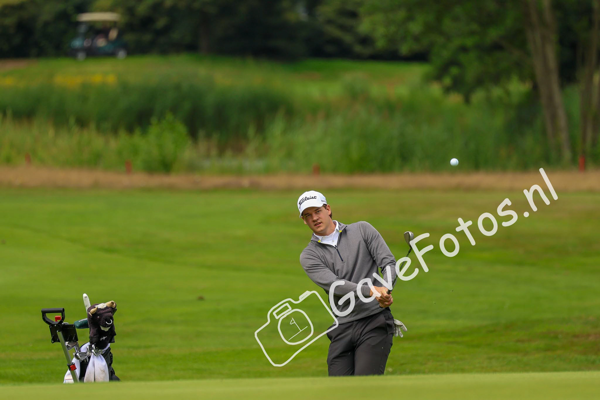 VAN BALEN, Tom (Rosendaelsche Golfclub) 02/08/2025 NK Strokeplay 2025, Hooge Graven Golfclub, Ommen, Nederland. 1-3 of August 2025. On the course  during the 2st round of the NK Strokeplay 2025.