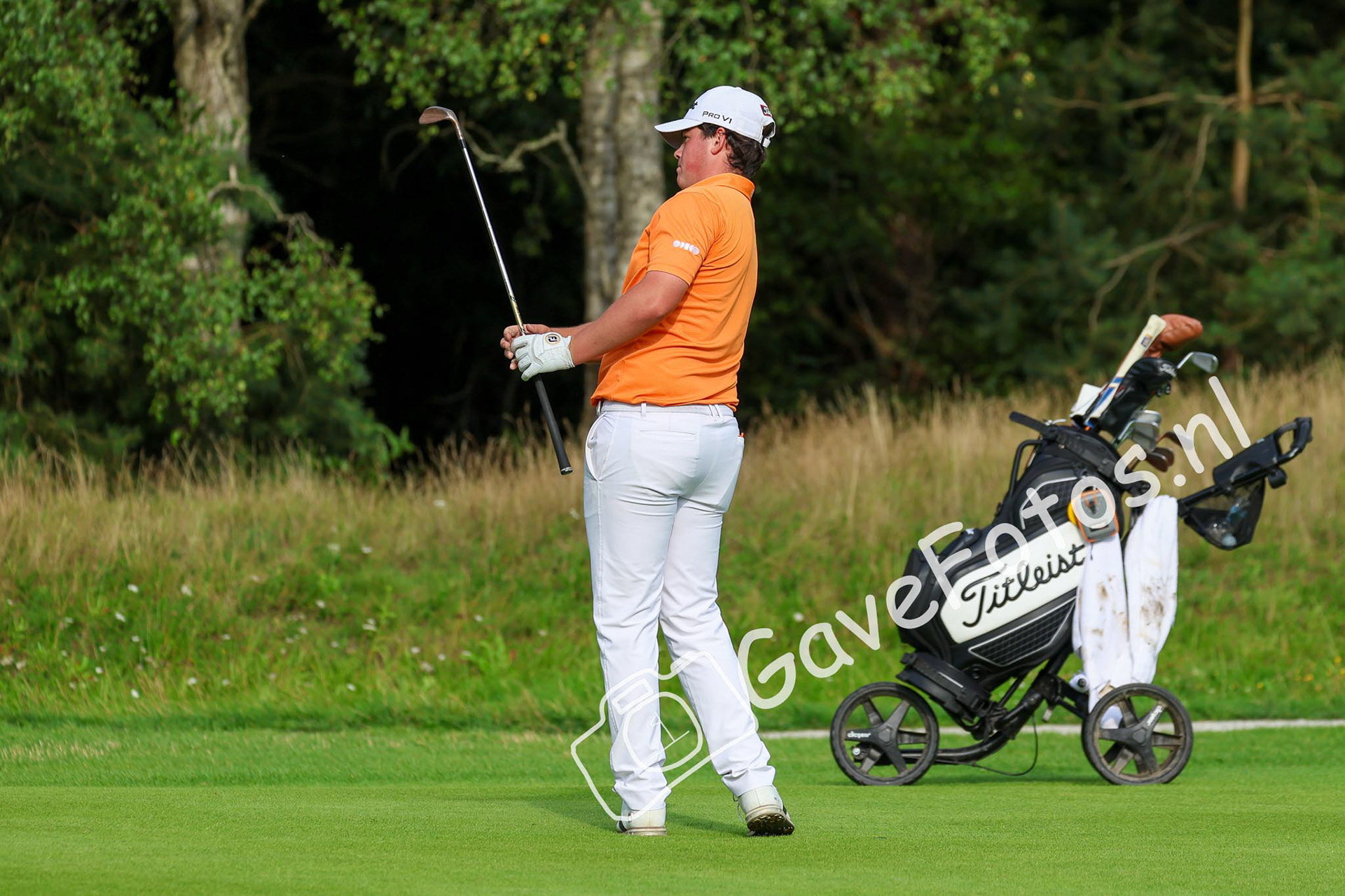 EGGING, Stijn (Eindhovensche Golf) 03/08/2025 NK Strokeplay 2025, Hooge Graven Golfclub, Ommen, Nederland. 1-3 of August 2025. On the course  during the final day of the NK Strokeplay 2025.