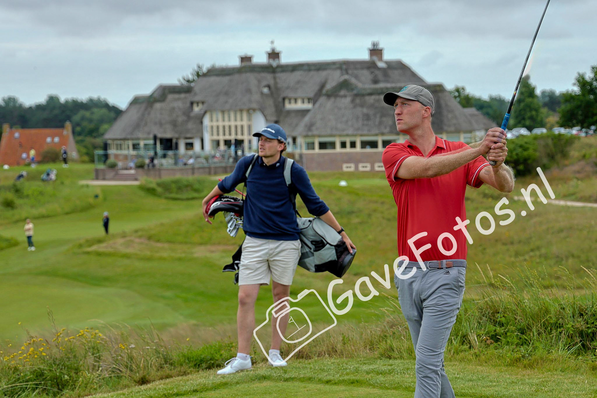 Mooie aflag op hole 16 tijdens het Kennemer Open 2025
