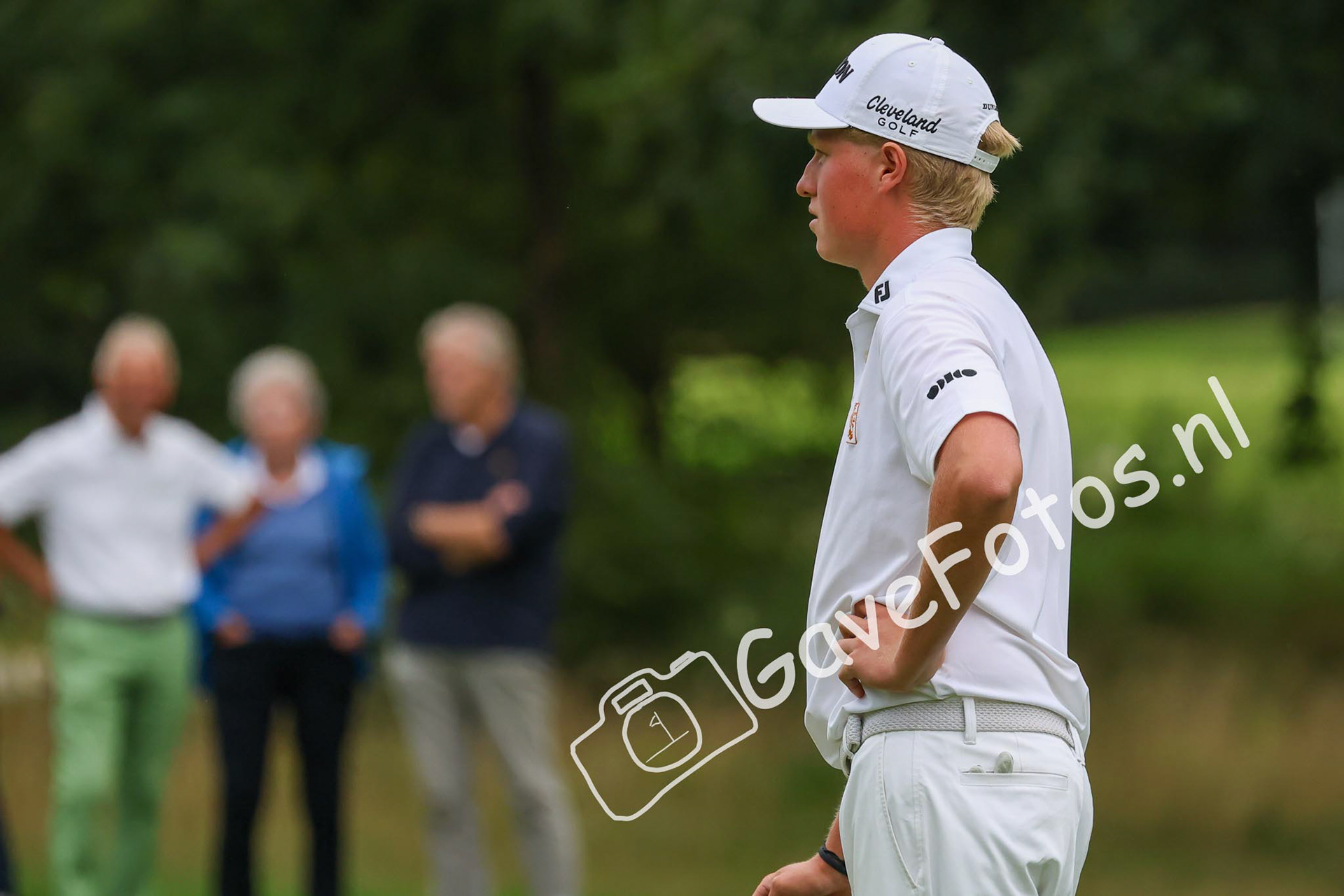 LAFEBER, Guus (Hilversumsche Golf Club) 03/08/2025 NK Strokeplay 2025, Hooge Graven Golfclub, Ommen, Nederland. 1-3 of August 2025. On the course  during the final day of the NK Strokeplay 2025.