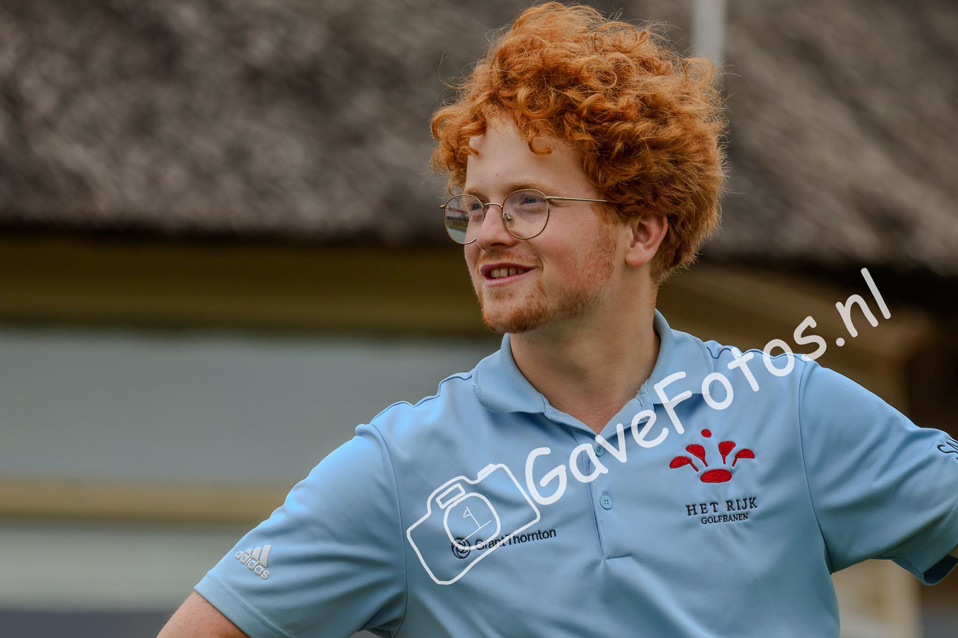 Lukas van Kesteren tijdens de Kennemer Open 2025