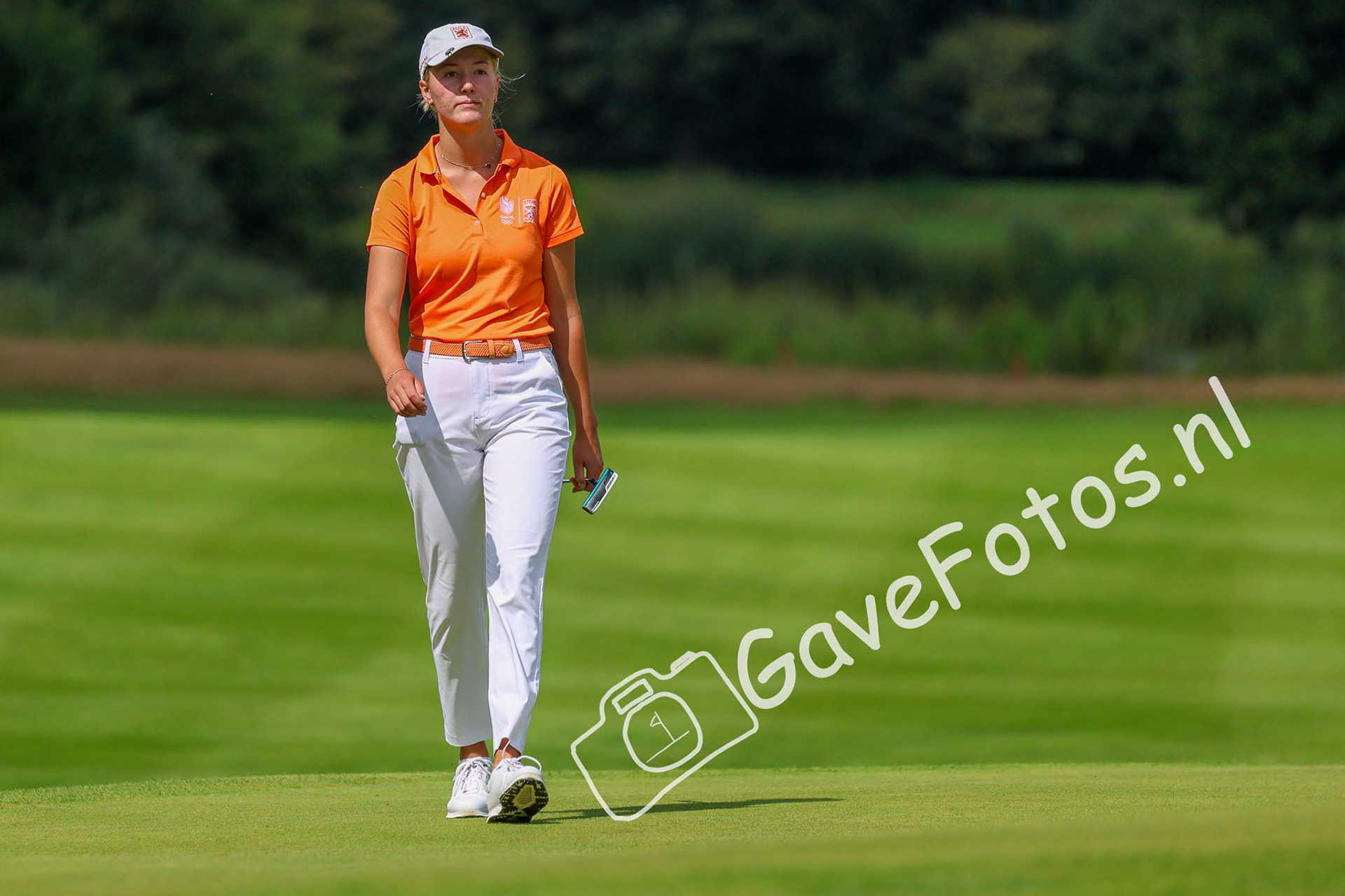 DEN DUNNEN, Anne-Sterre (Golfclub Houtrak) 03/08/2025 NK Strokeplay 2025, Hooge Graven Golfclub, Ommen, Nederland. 1-3 of August 2025. On the course  during the final day of the NK Strokeplay 2025.