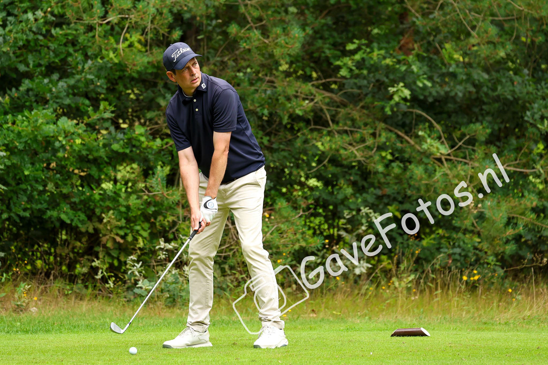 GROENENDIJK, Mart Jan (Golfclub Broekpolder) 02/08/2025 NK Strokeplay 2025, Hooge Graven Golfclub, Ommen, Nederland. 1-3 of August 2025. On the course  during the 2st round of the NK Strokeplay 2025.