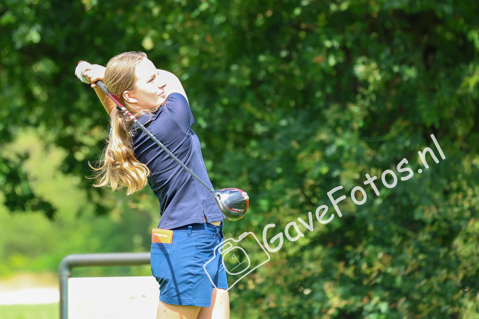 RAHUSEN, Floor (Eindhovensche Golf) 03/08/2025 NK Strokeplay 2025, Hooge Graven Golfclub, Ommen, Nederland. 1-3 of August 2025. On the course  during the final day of the NK Strokeplay 2025.