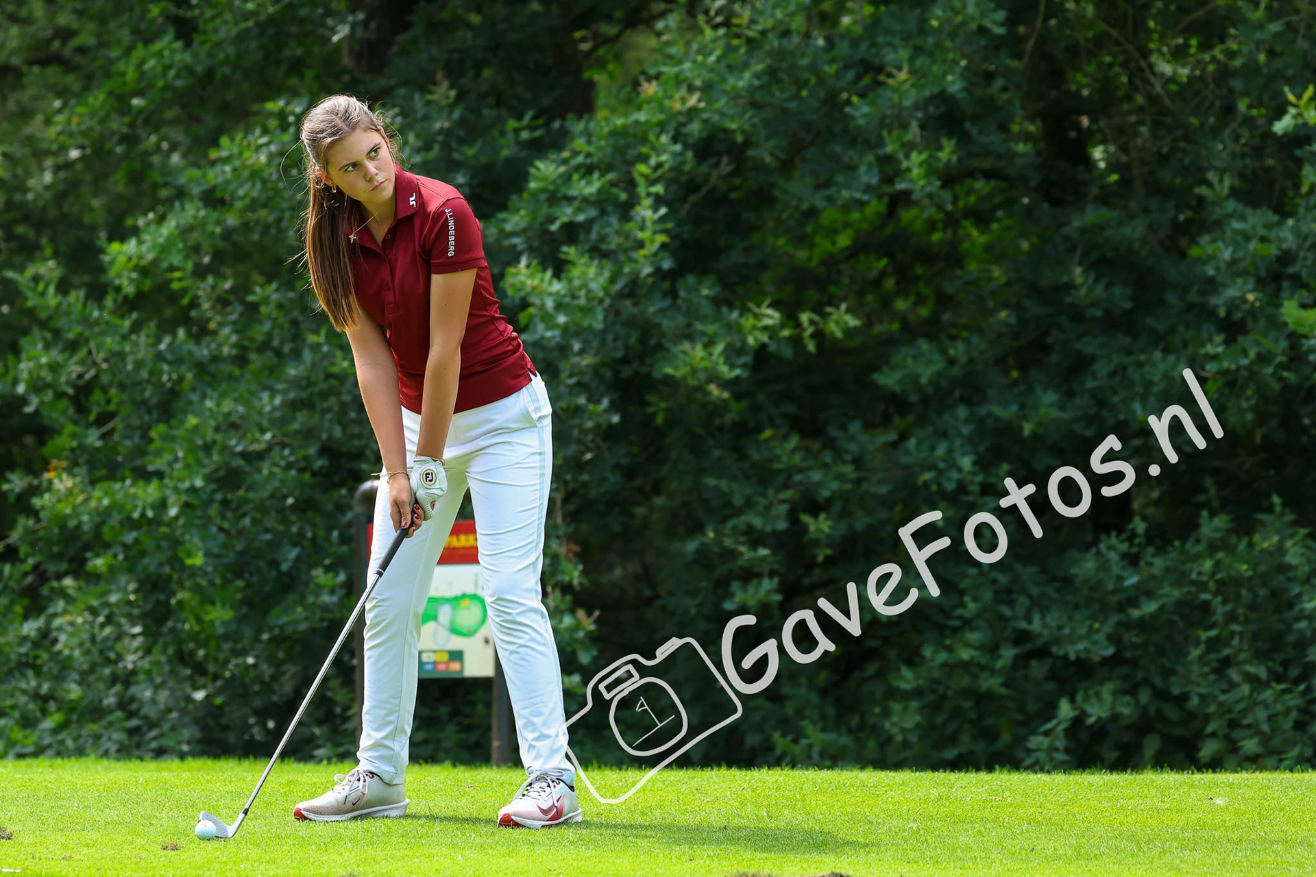 JONES, Lora (Goyer Golf en Country Club) 03/08/2025 NK Strokeplay 2025, Hooge Graven Golfclub, Ommen, Nederland. 1-3 of August 2025. On the course  during the final day of the NK Strokeplay 2025.