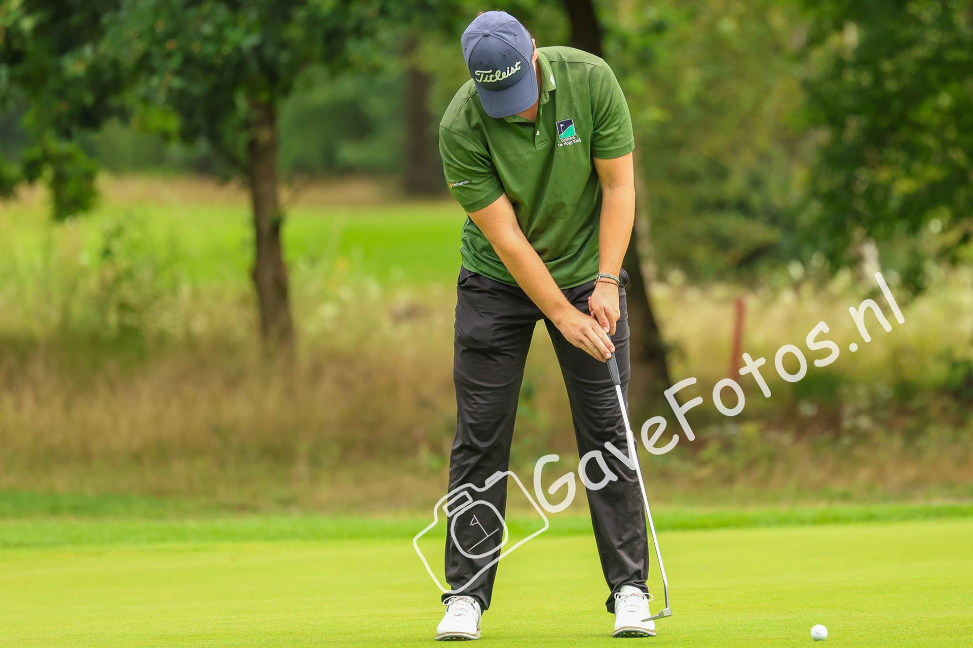 VAN GOOR, Olivier (Golfclub De Hoge Kleij) 01/08/2025 NK Strokeplay 2025, Hooge Graven Golfclub, Ommen, Nederland. 1-3 of August 2025. On the course  during the 1st round of the NK Strokeplay 2025.