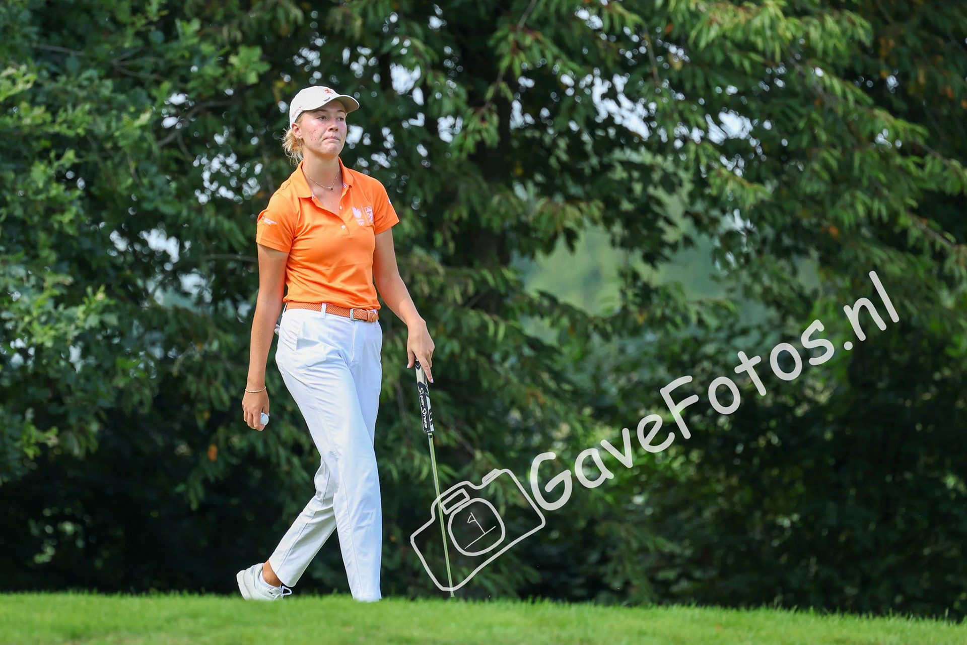 DEN DUNNEN, Anne-Sterre (Golfclub Houtrak) 03/08/2025 NK Strokeplay 2025, Hooge Graven Golfclub, Ommen, Nederland. 1-3 of August 2025. On the course  during the final day of the NK Strokeplay 2025.