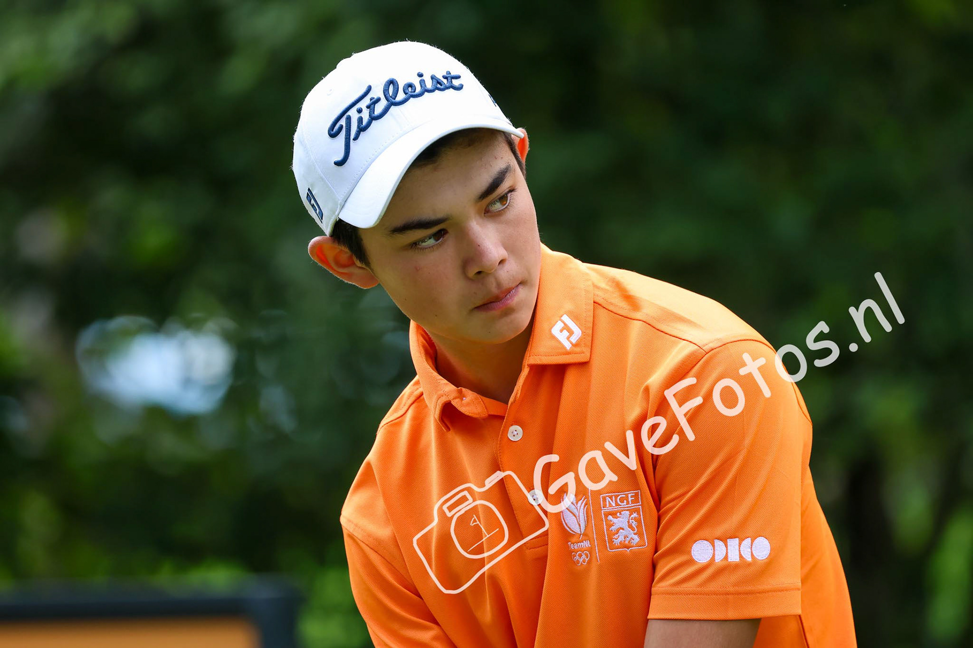 GROENENDIJK, Daan (Golfclub Broekpolder) 03/08/2025 NK Strokeplay 2025, Hooge Graven Golfclub, Ommen, Nederland. 1-3 of August 2025. On the course  during the final day of the NK Strokeplay 2025.