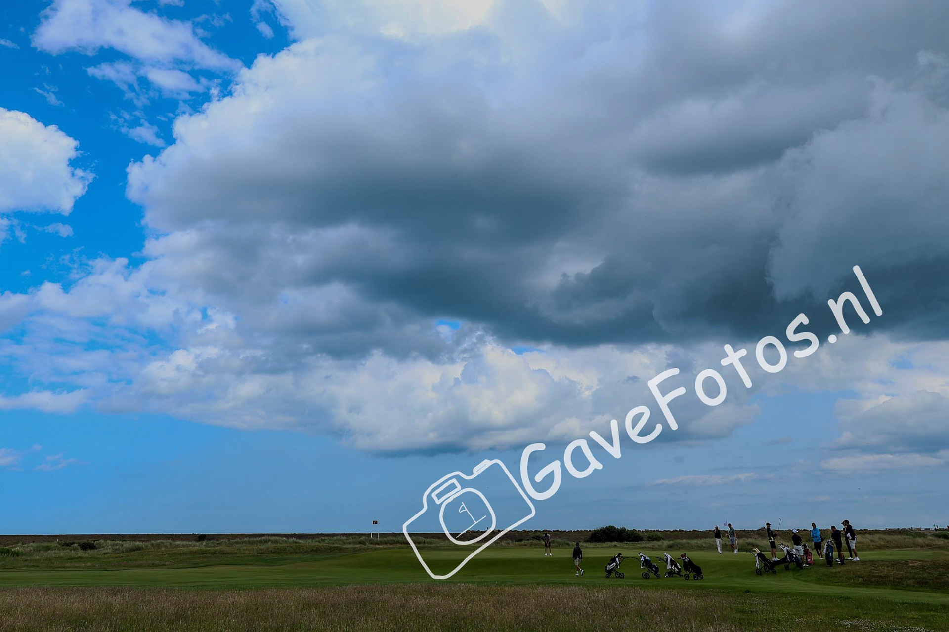 Mooie luchten boven Royal Cinque Ports