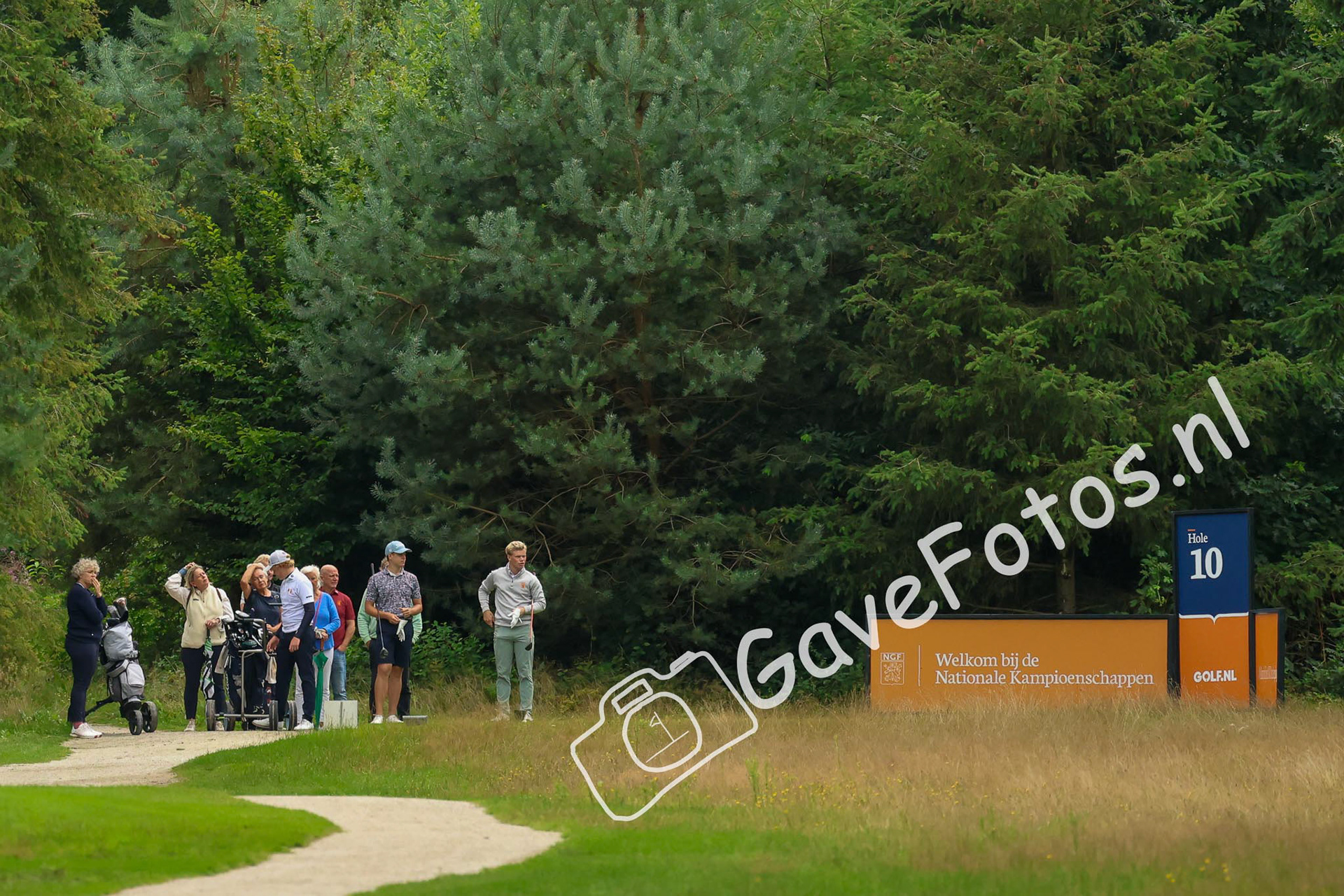 GENERAL 02/08/2025 NK Strokeplay 2025, Hooge Graven Golfclub, Ommen, Nederland. 1-3 of August 2025. On the course  during the 2st round of the NK Strokeplay 2025.