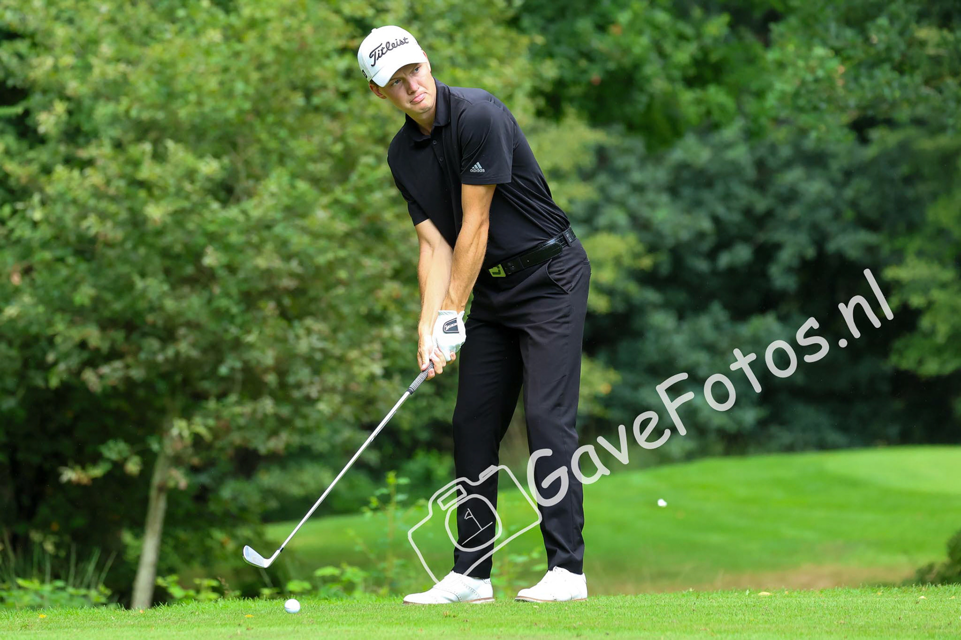 HOCHSTENBACH, Jesse (Noordwijkse Golfclub) 02/08/2025 NK Strokeplay 2025, Hooge Graven Golfclub, Ommen, Nederland. 1-3 of August 2025. On the course  during the 2st round of the NK Strokeplay 2025.