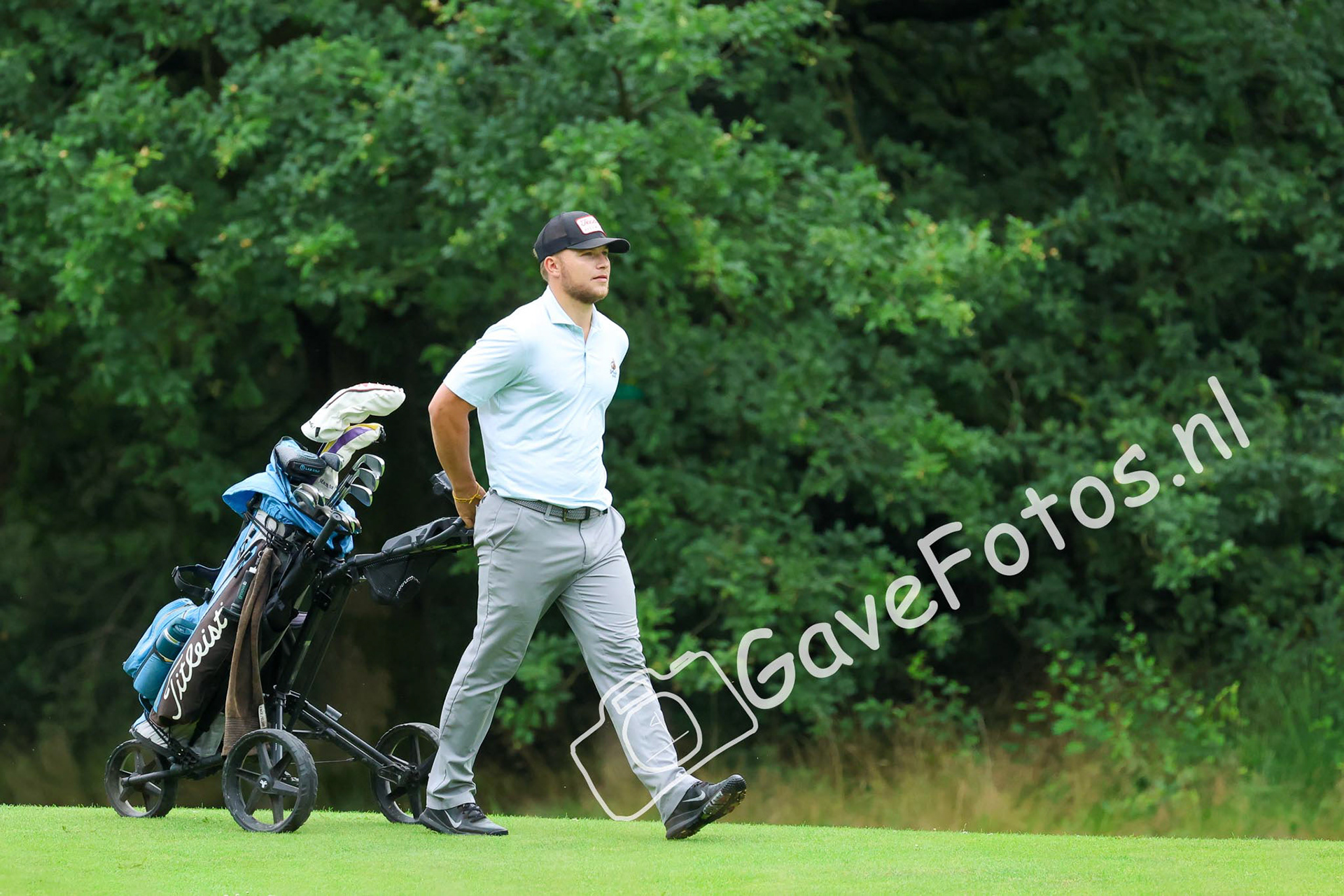 LONING, Thomas (Golfclub Het Rijk van Nijmegen) 02/08/2025 NK Strokeplay 2025, Hooge Graven Golfclub, Ommen, Nederland. 1-3 of August 2025. On the course  during the 2st round of the NK Strokeplay 2025.