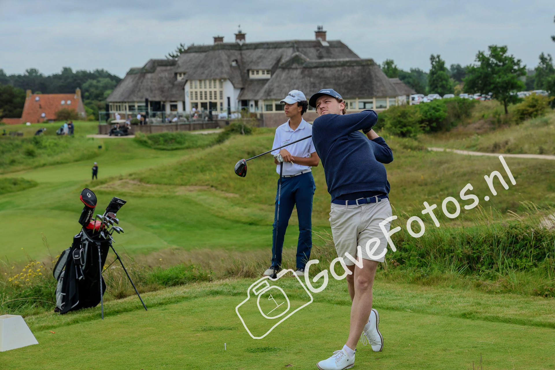 Mooie aflag op hole 16 tijdens het Kennemer Open 2025