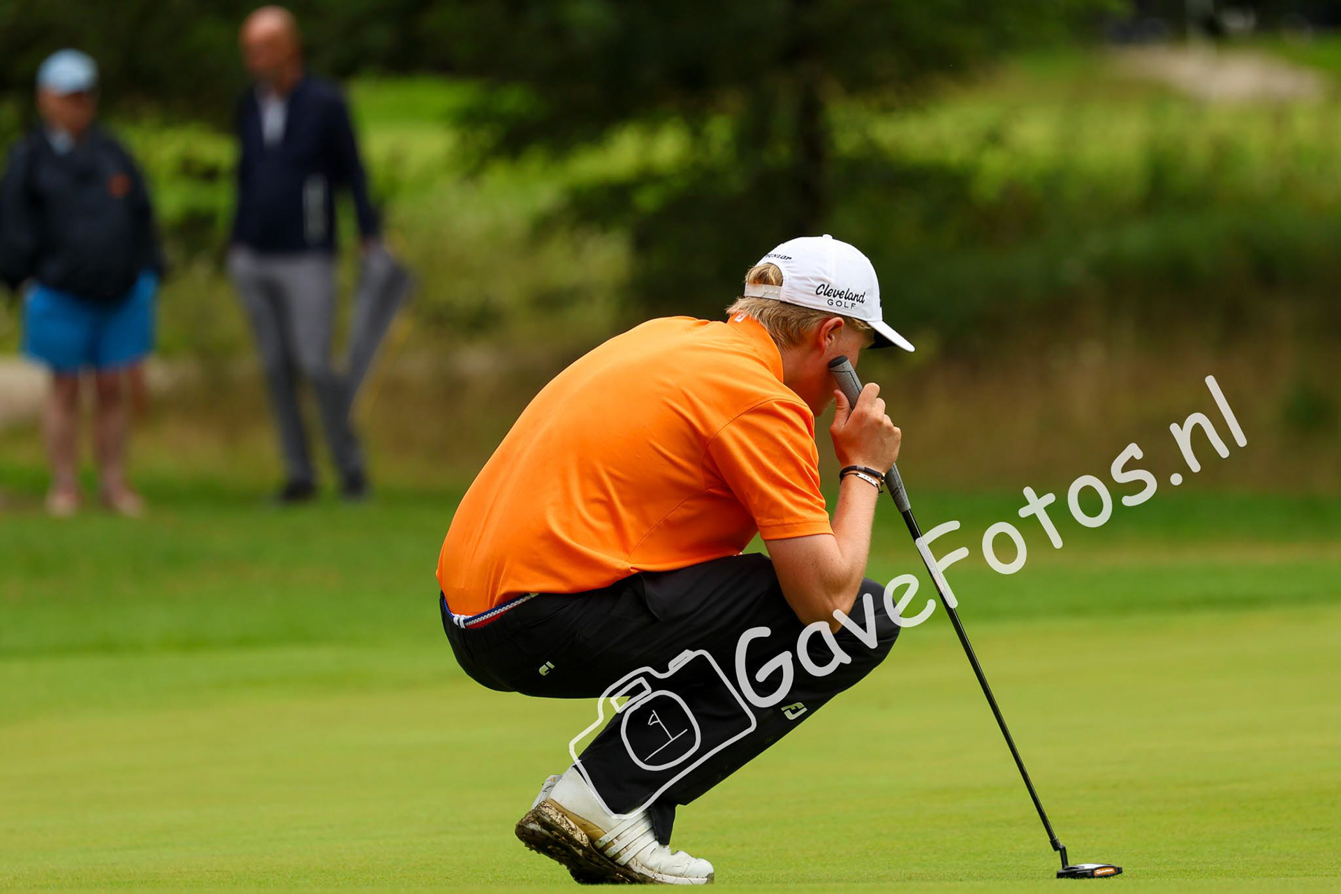 LAFEBER, Guus (Hilversumsche Golf Club) 01/08/2025 NK Strokeplay 2025, Hooge Graven Golfclub, Ommen, Nederland. 1-3 of August 2025. On the course  during the 1st round of the NK Strokeplay 2025.