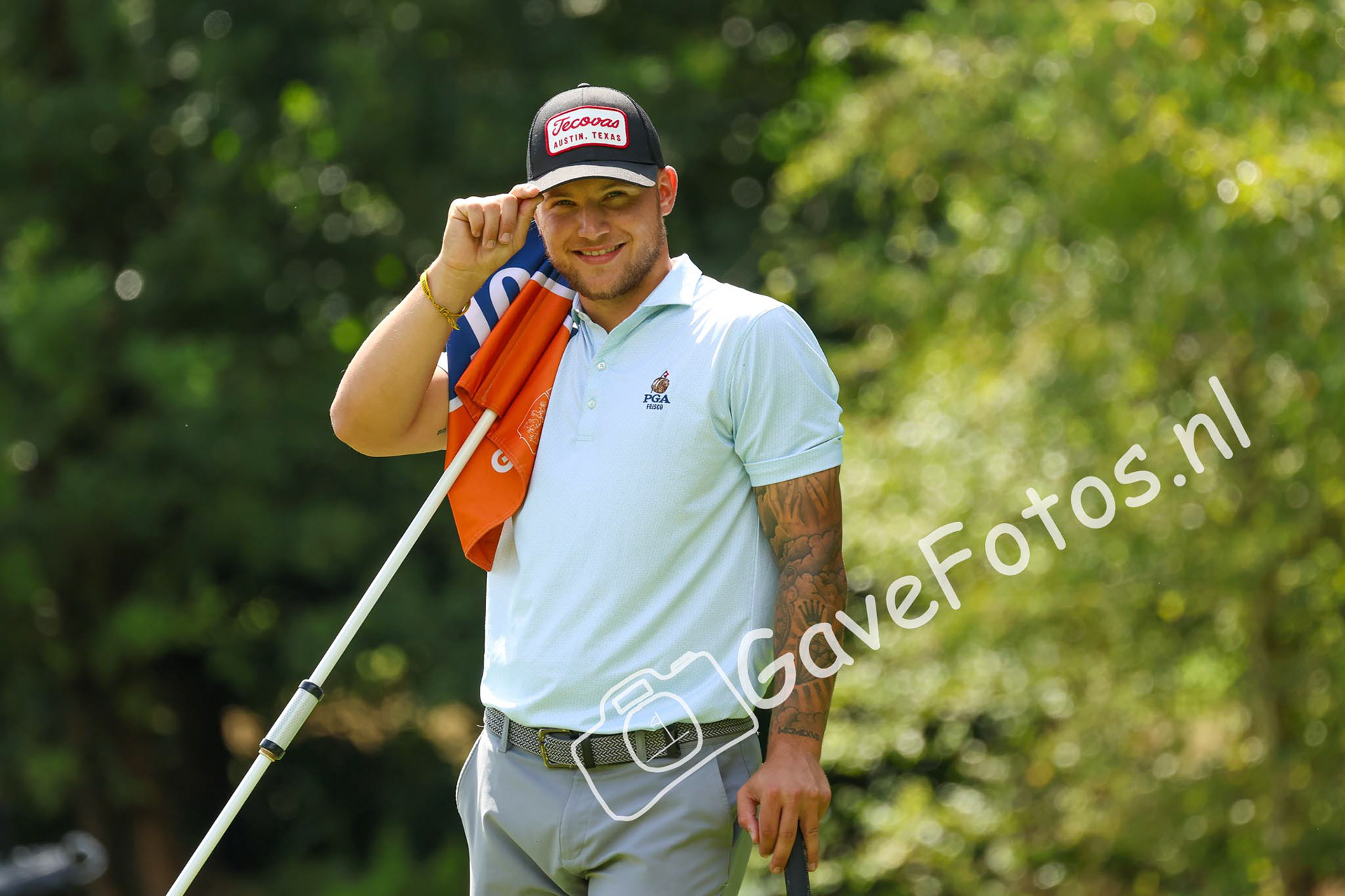 LONING, Thomas (Golfclub Het Rijk van Nijmegen) 02/08/2025 NK Strokeplay 2025, Hooge Graven Golfclub, Ommen, Nederland. 1-3 of August 2025. On the course  during the 2st round of the NK Strokeplay 2025.