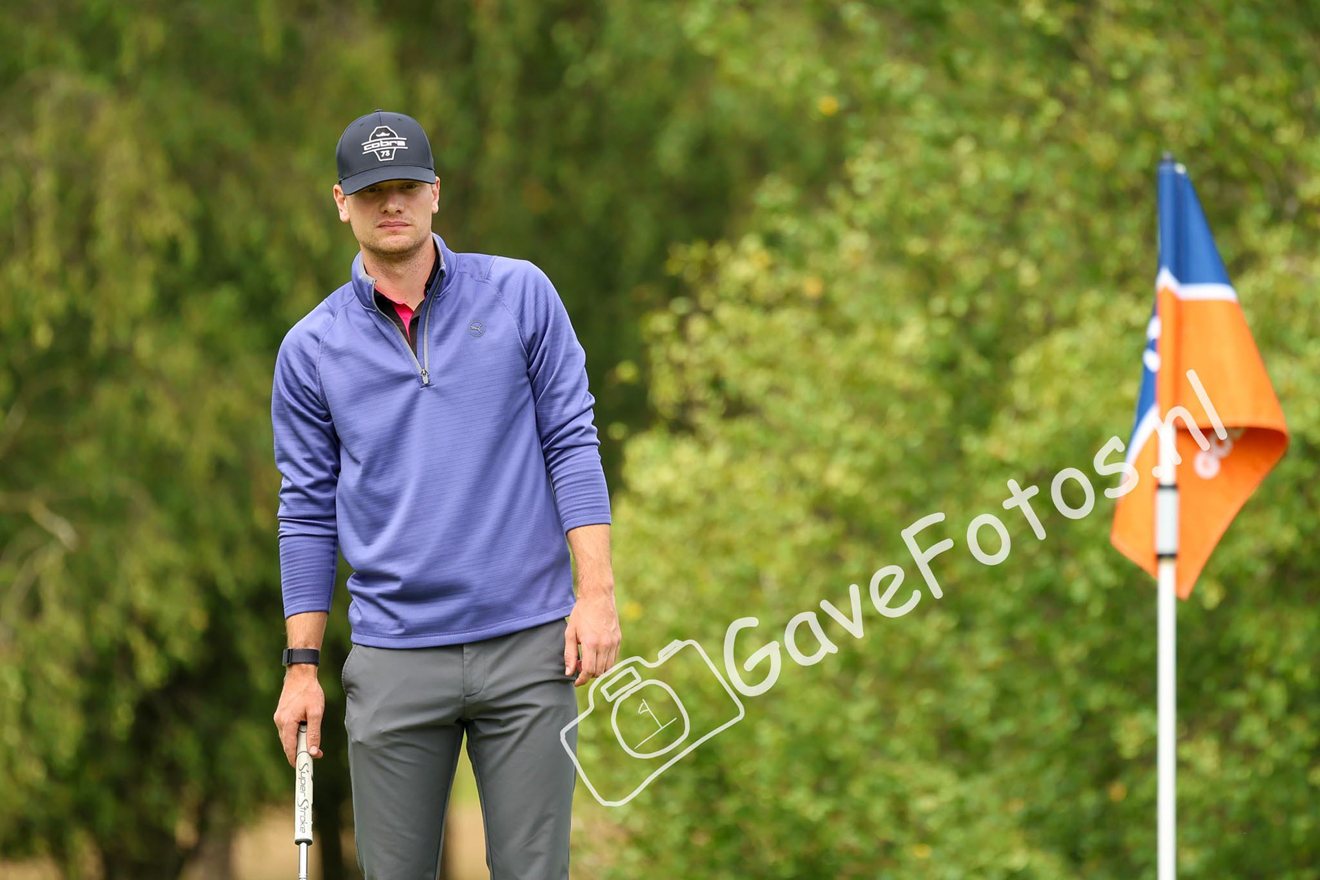 VAN BEECK, Bob (Eindhovensche Golf) 02/08/2025 NK Strokeplay 2025, Hooge Graven Golfclub, Ommen, Nederland. 1-3 of August 2025. On the course  during the 2st round of the NK Strokeplay 2025.
