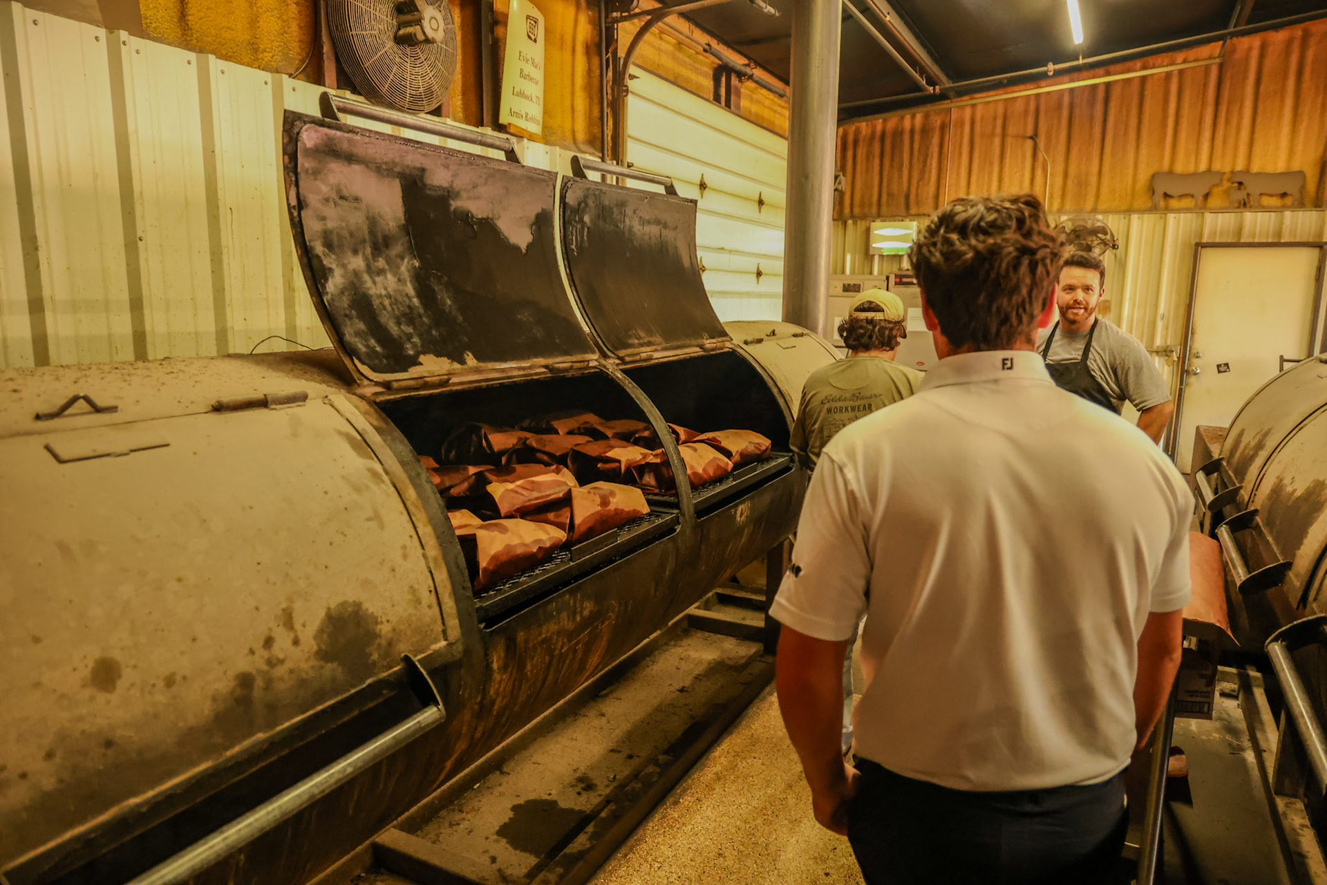 De keuken van het BBQ Restaurant