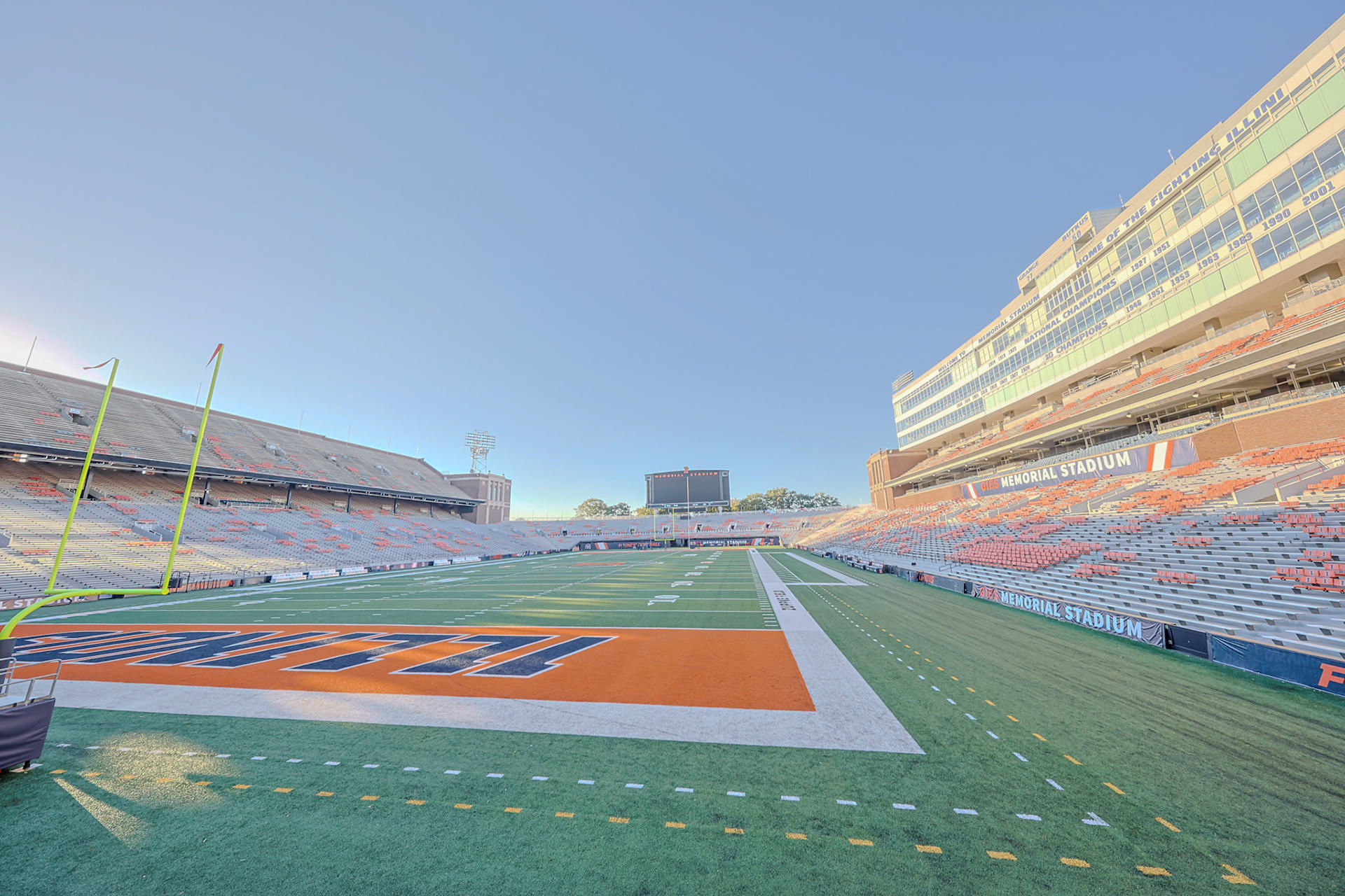 het American Football stadion