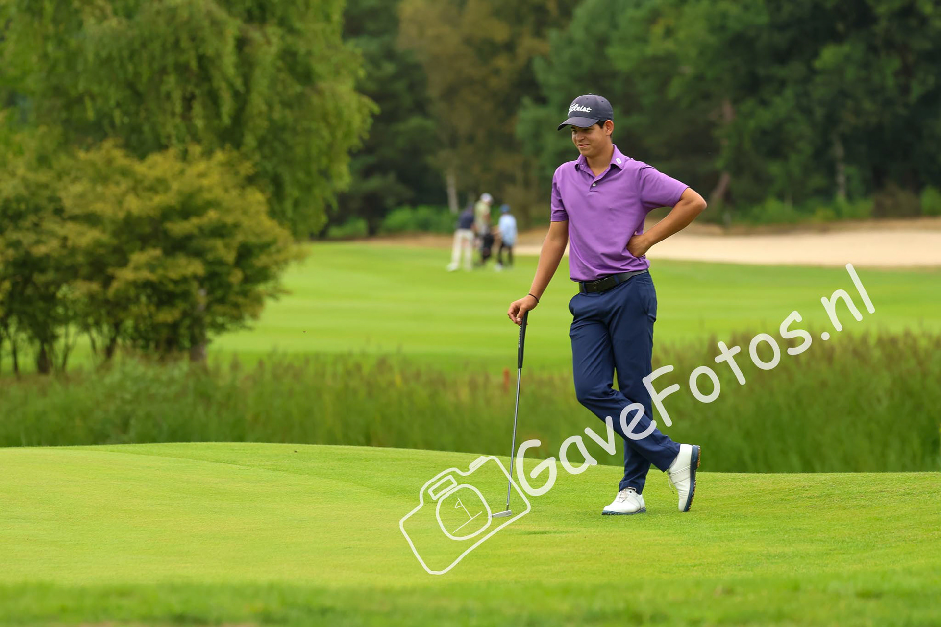 VAN DER VEEKE, Jamiro (Golfclub Brunssummerheide) 02/08/2025 NK Strokeplay 2025, Hooge Graven Golfclub, Ommen, Nederland. 1-3 of August 2025. On the course  during the 2st round of the NK Strokeplay 2025.