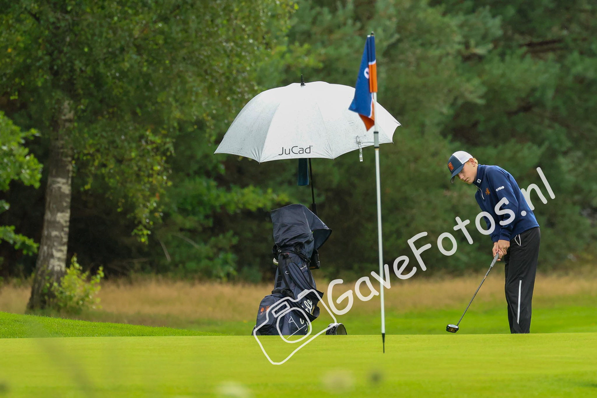 JANSSENS, Dean (Golfclub Zwolle) 01/08/2025 NK Strokeplay 2025, Hooge Graven Golfclub, Ommen, Nederland. 1-3 of August 2025. On the course  during the 1st round of the NK Strokeplay 2025.