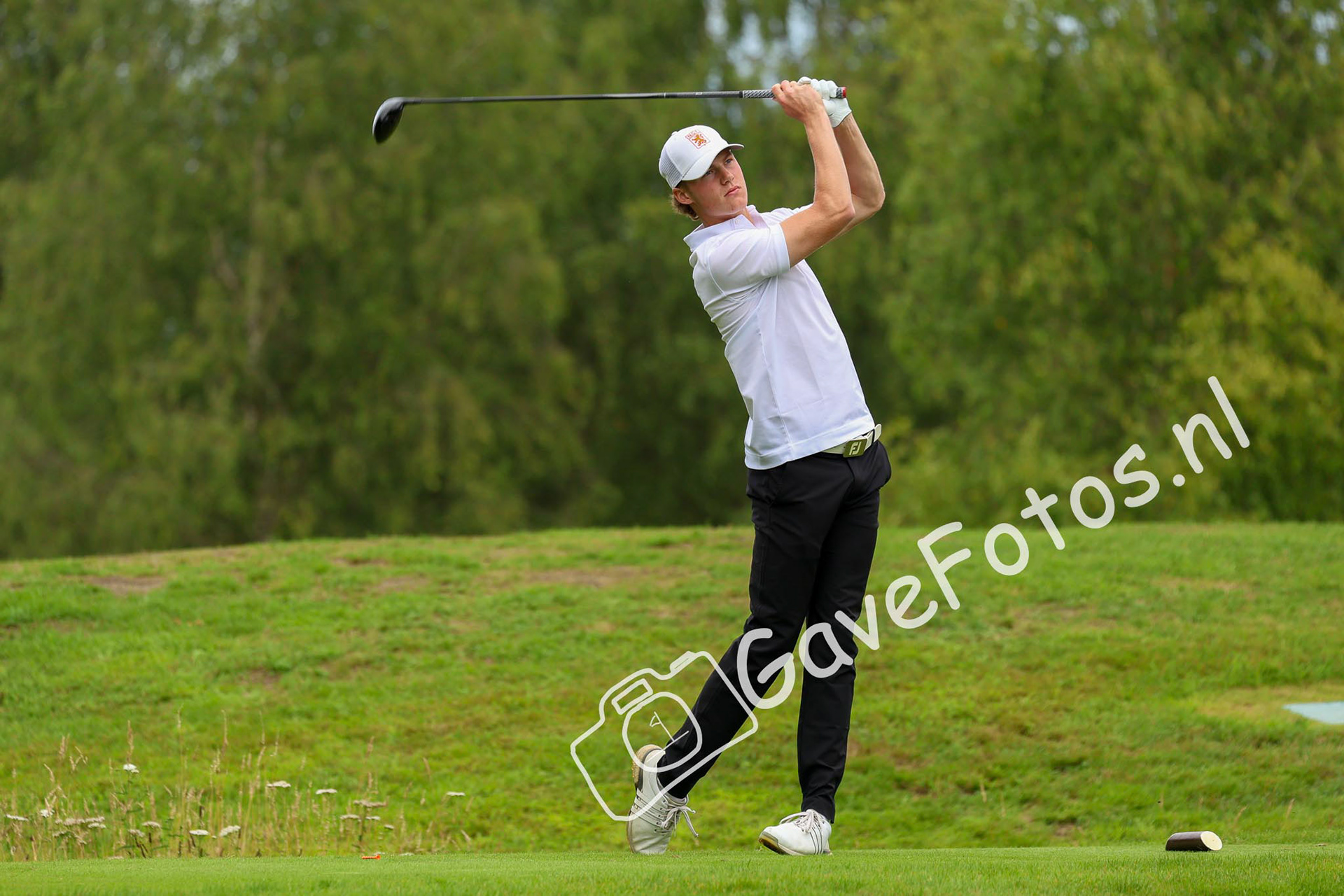 KOCKMANN, Jip (Golf &amp; Country Club ?t Sybrook) 02/08/2025 NK Strokeplay 2025, Hooge Graven Golfclub, Ommen, Nederland. 1-3 of August 2025. On the course  during the 2st round of the NK Strokeplay 2025.