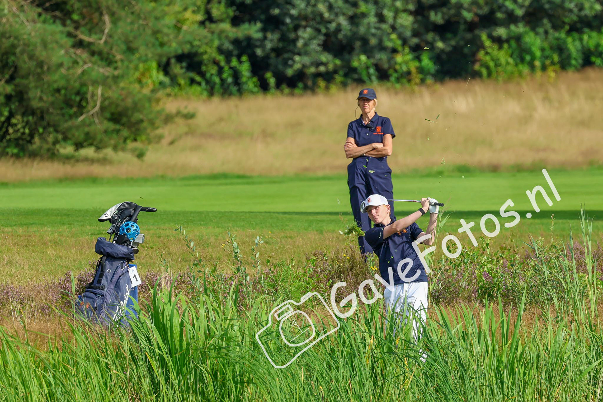 JANSSENS, Dean (Golfclub Zwolle) 03/08/2025 NK Strokeplay 2025, Hooge Graven Golfclub, Ommen, Nederland. 1-3 of August 2025. On the course  during the final day of the NK Strokeplay 2025.