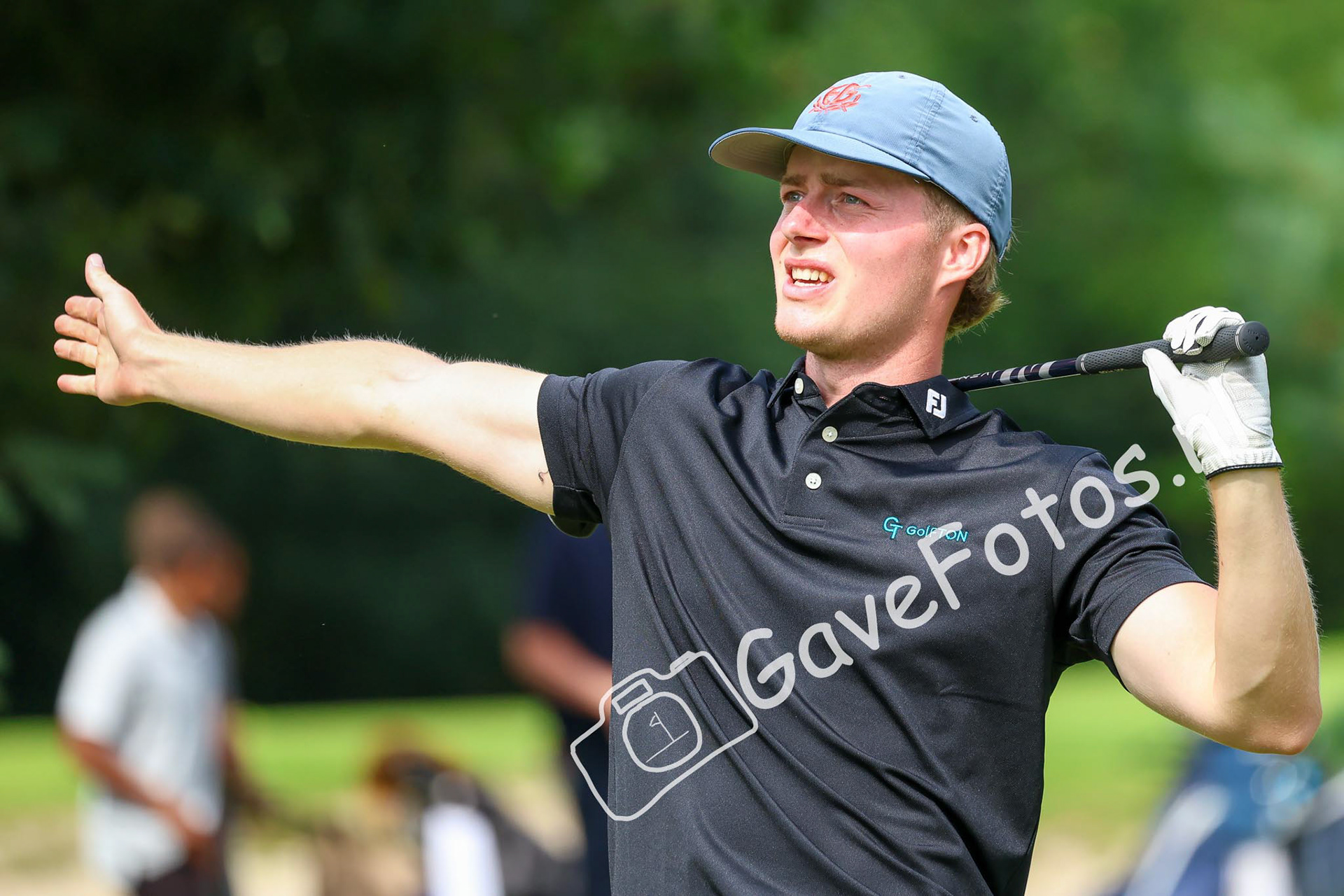MULLER, Melvin (Eindhovensche Golf) 03/08/2025 NK Strokeplay 2025, Hooge Graven Golfclub, Ommen, Nederland. 1-3 of August 2025. On the course  during the final day of the NK Strokeplay 2025.