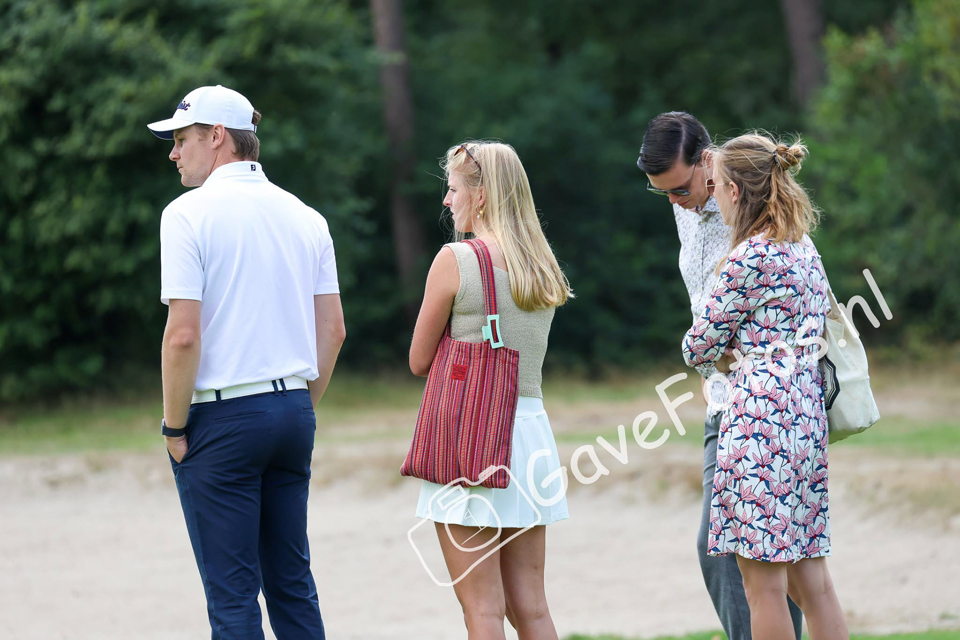 VETH, Floris (Rosendaelsche Golfclub) and fanclub 03/08/2025 NK Strokeplay 2025, Hooge Graven Golfclub, Ommen, Nederland. 1-3 of August 2025. On the course  during the final day of the NK Strokeplay 2025.