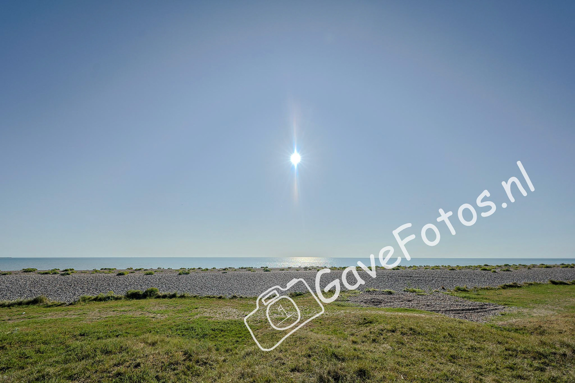 Het Kanaal vanaf Royal St George
