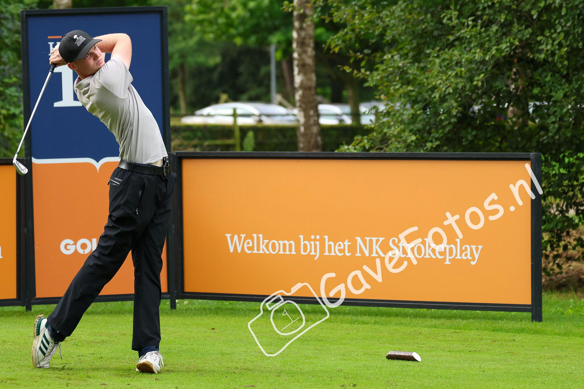 DRAGIC, Dimitri (Golfclub De Merwelanden) 01/08/2025 NK Strokeplay 2025, Hooge Graven Golfclub, Ommen, Nederland. 1-3 of August 2025. On the course  during the 1st round of the NK Strokeplay 2025.
