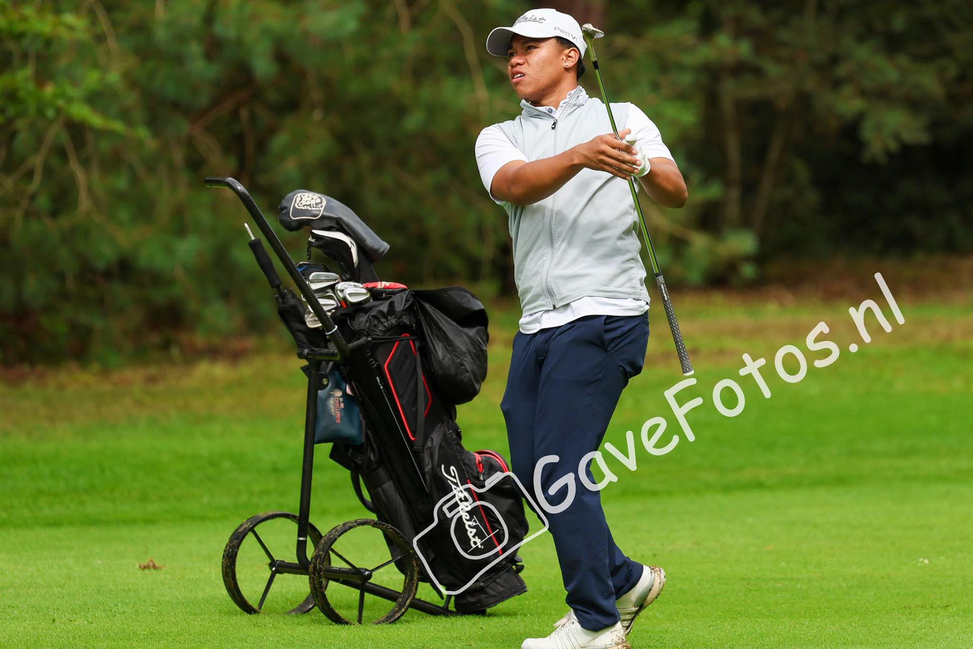 DE ROO, Kian (Golfvereniging De Drentsche) 01/08/2025 NK Strokeplay 2025, Hooge Graven Golfclub, Ommen, Nederland. 1-3 of August 2025. On the course  during the 1st round of the NK Strokeplay 2025.