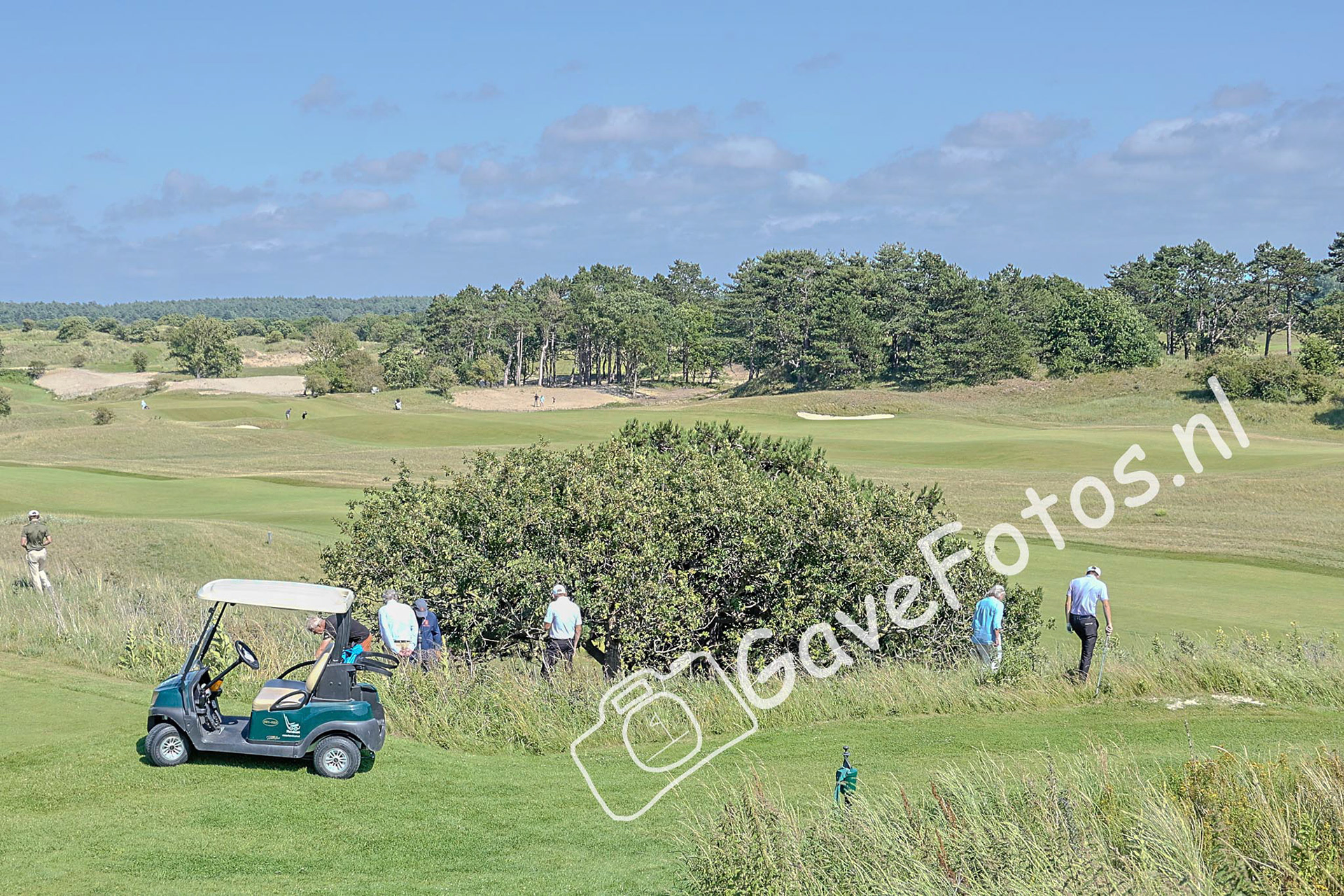 Ook tijdens het Kennemer Open 2025 moet er wel eens gezocht worden