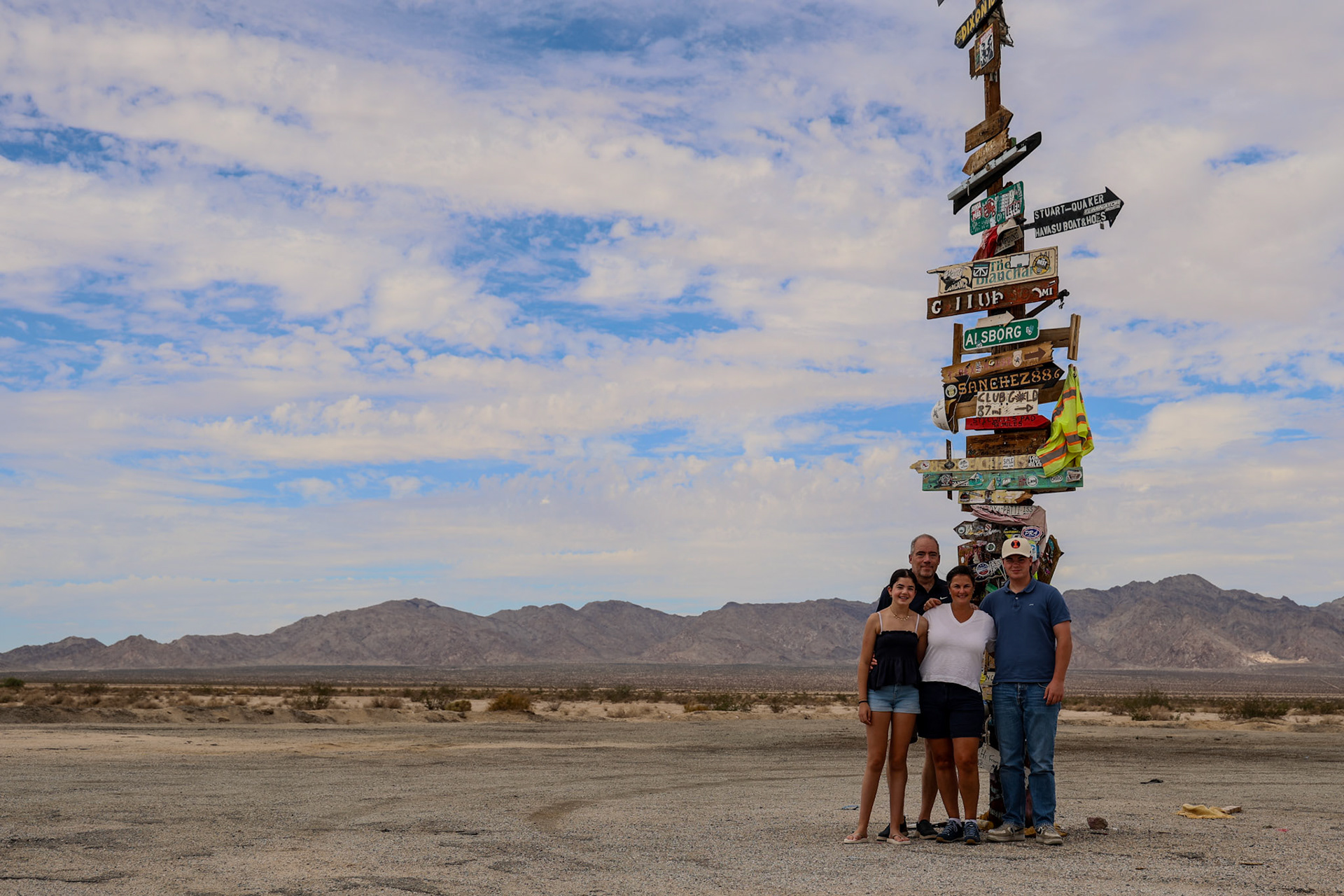 Van Palm Springs naar de Grand Canyon