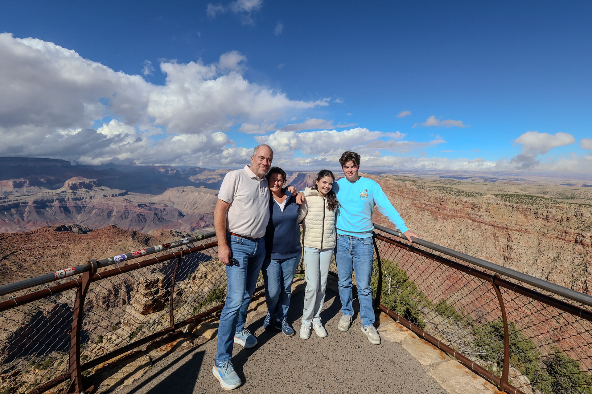 de Grand Canyon bij de WatchTower