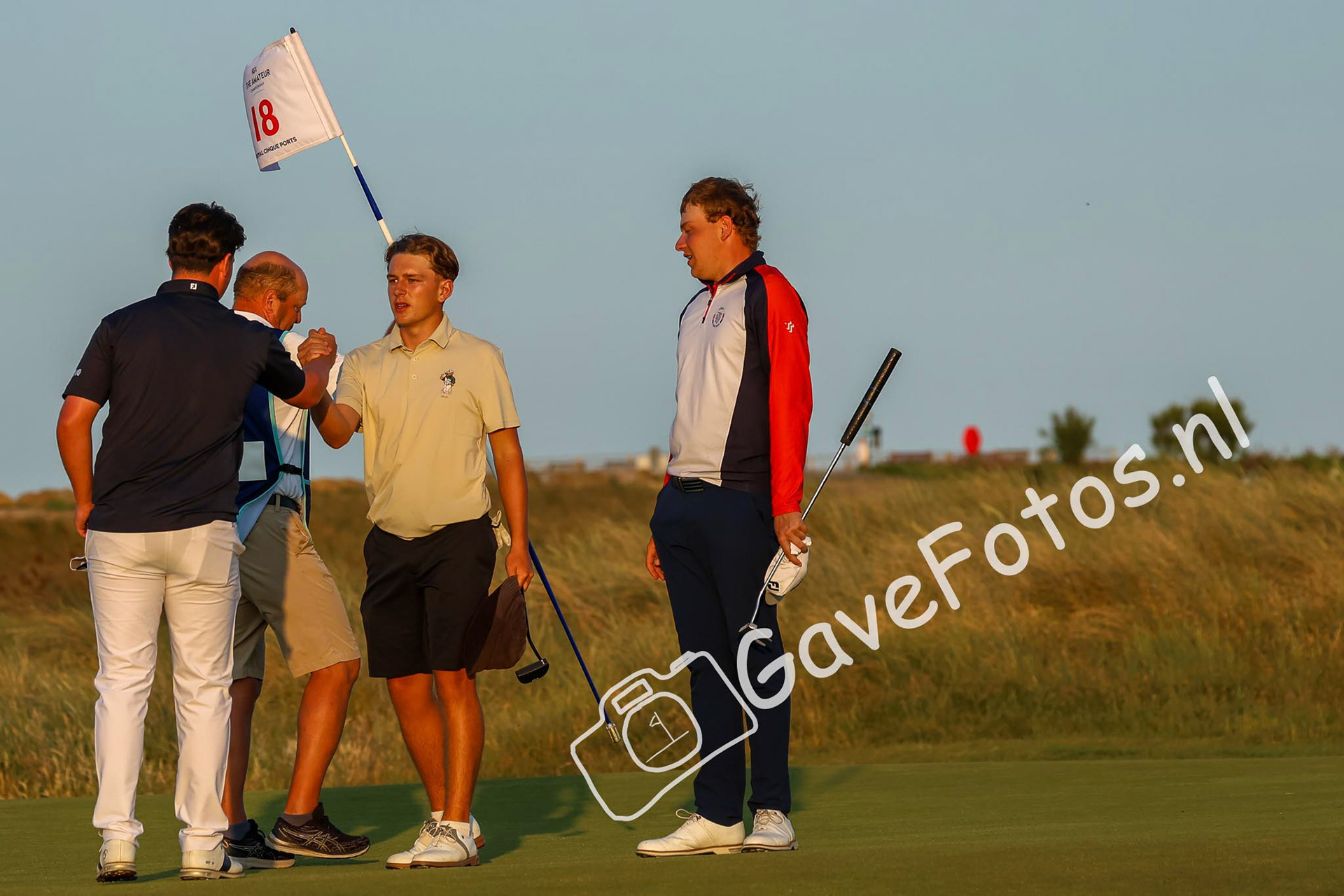 Stijn Egging haalt de playoff op the Amateur