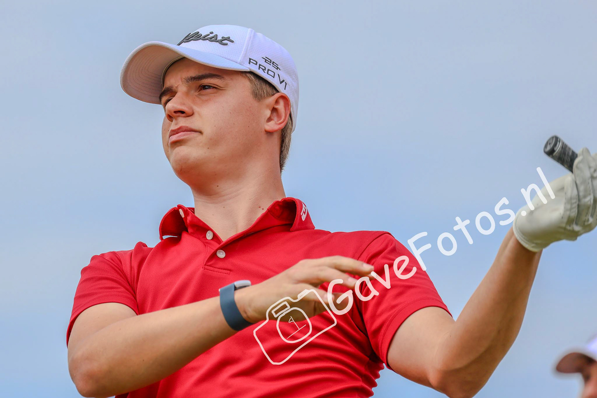 Olivier van Lelyveld op de Teebox van het Kennemer Open 2025