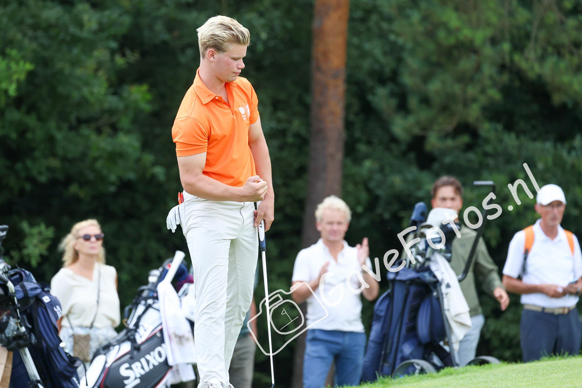 WOLTERING, Scott (Hilversumsche Golf Club) 03/08/2025 NK Strokeplay 2025, Hooge Graven Golfclub, Ommen, Nederland. 1-3 of August 2025. On the course  during the final day of the NK Strokeplay 2025.