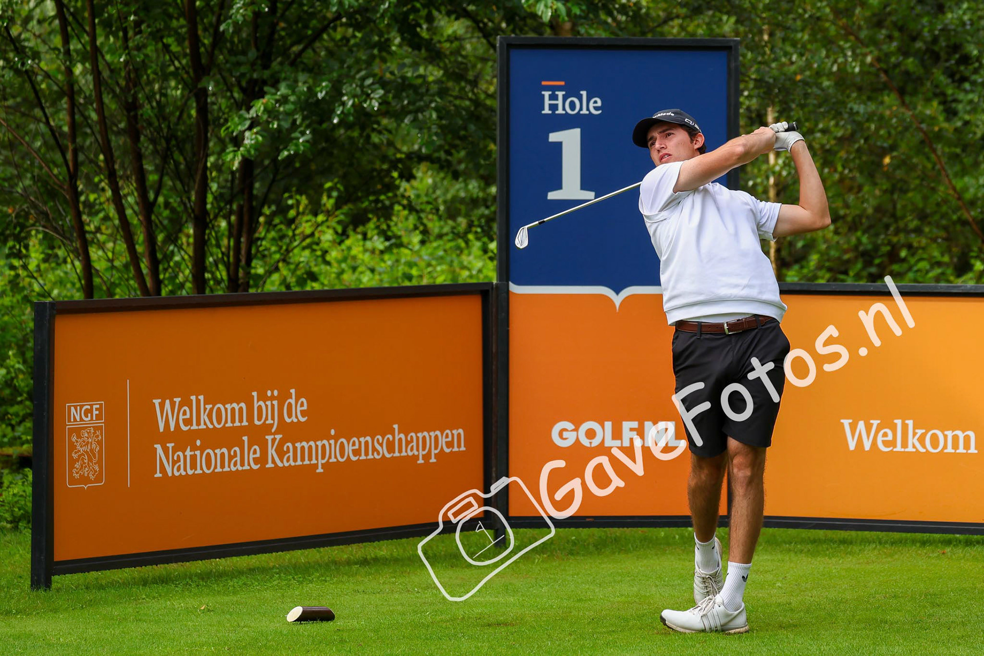 PEETERS, Darcy (Eindhovensche Golf) 01/08/2025 NK Strokeplay 2025, Hooge Graven Golfclub, Ommen, Nederland. 1-3 of August 2025. On the course  during the 1st round of the NK Strokeplay 2025.