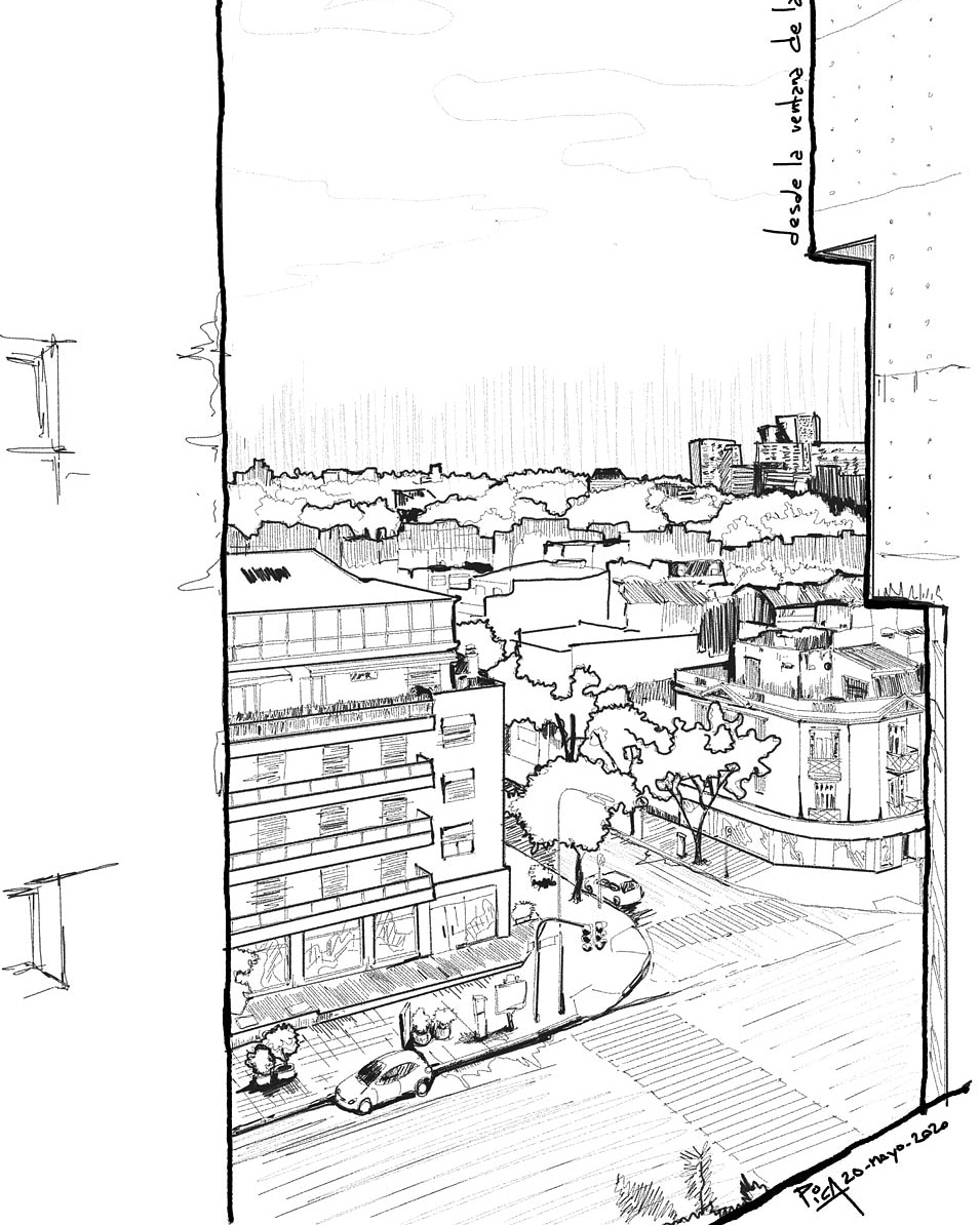 Vista desde la cocina (LINEAS)