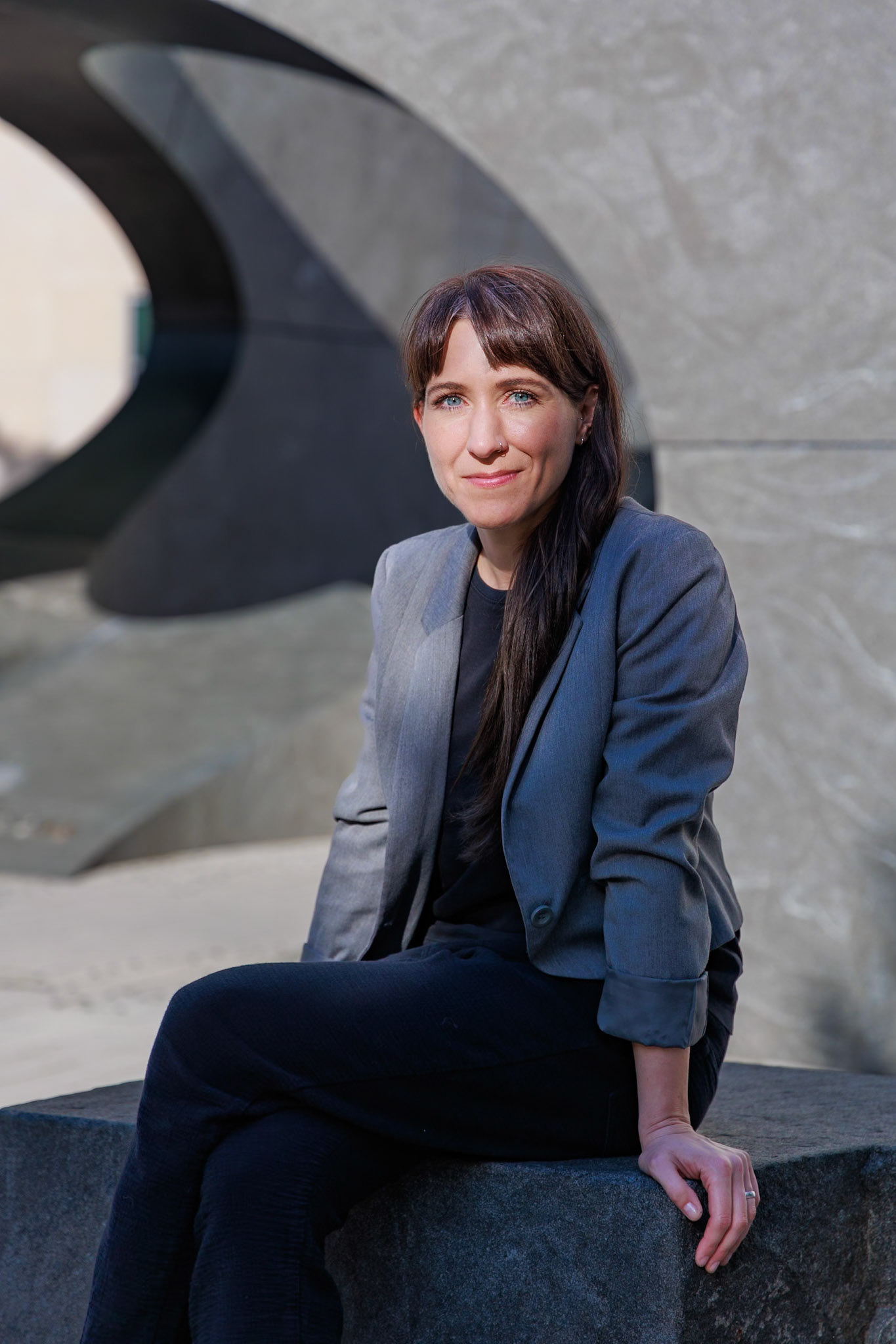 Portraits of Miriam Schwalm at MIT - August 8, 2023.