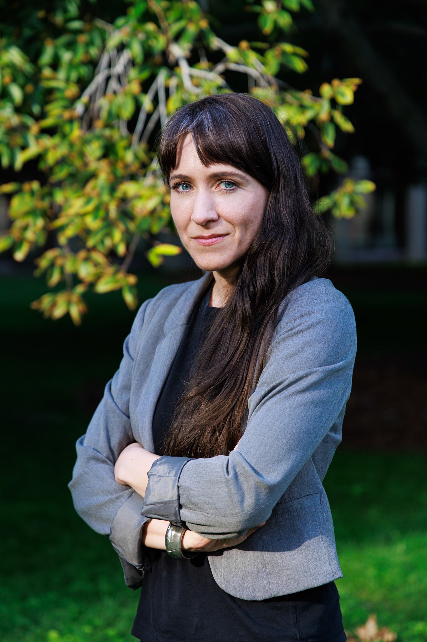 Portraits of Miriam Schwalm at MIT - August 8, 2023.