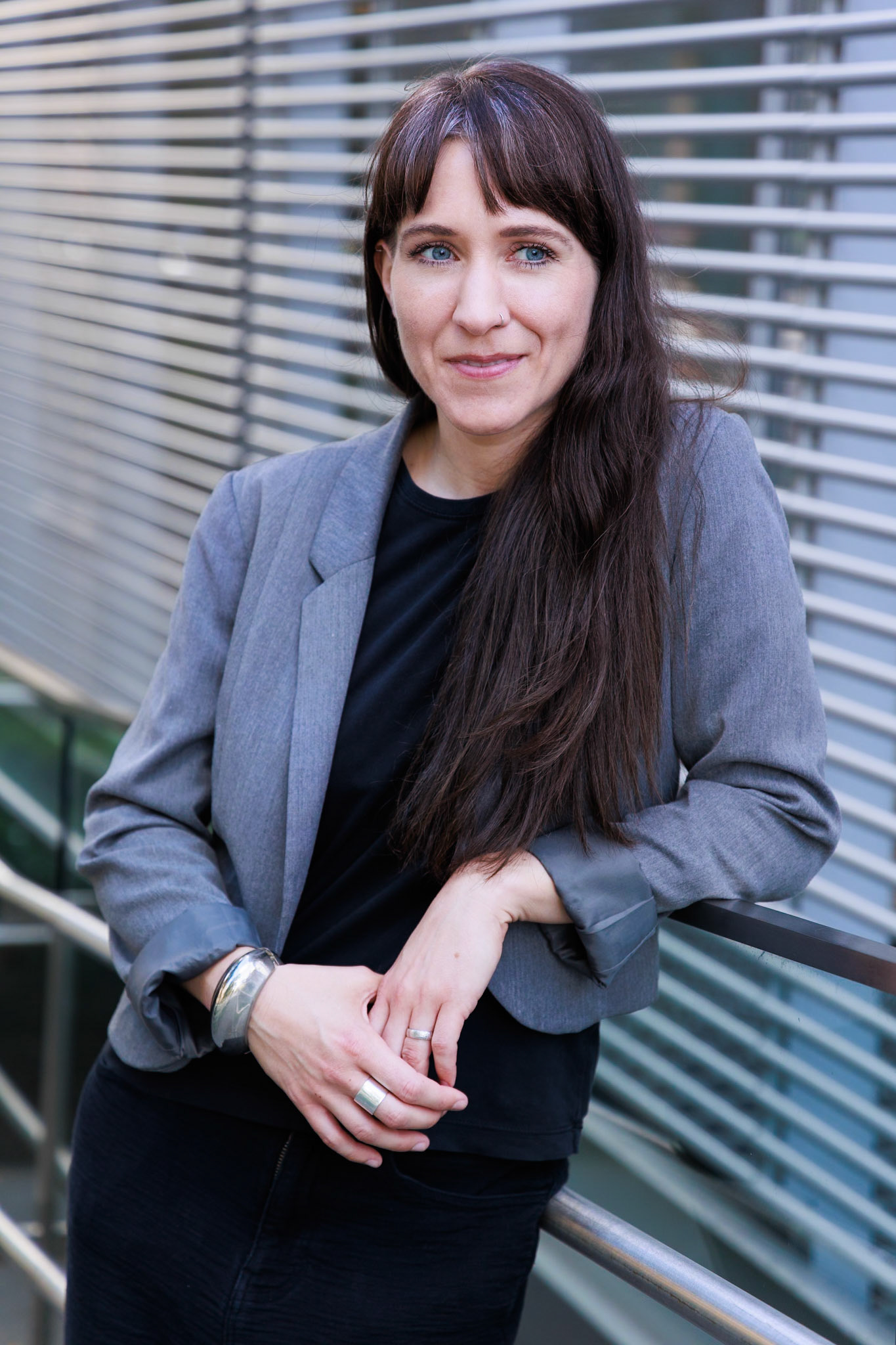 Portraits of Miriam Schwalm at MIT - August 8, 2023.
