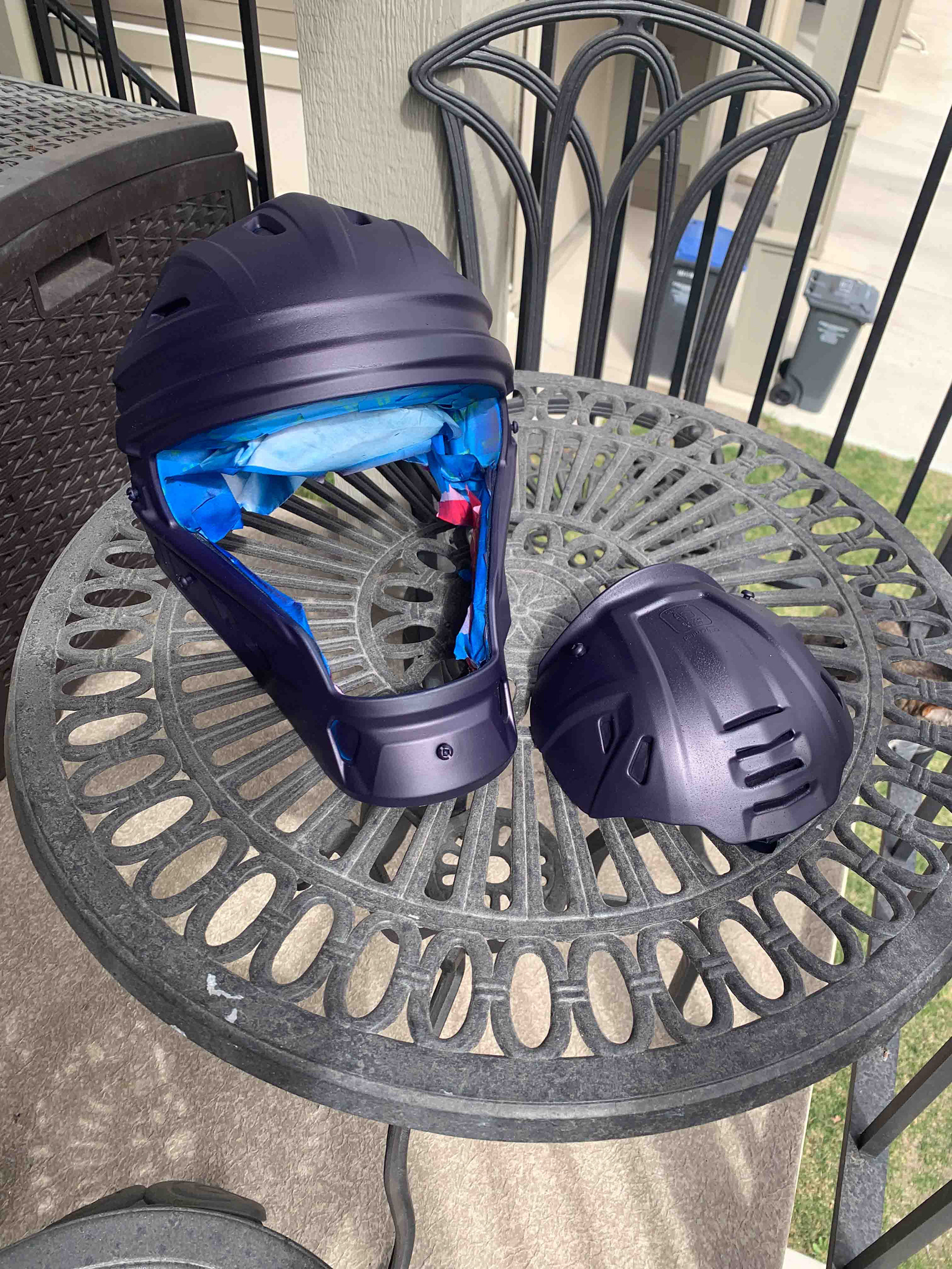 Autoborne Sealer Blue mixed with Wicked Black