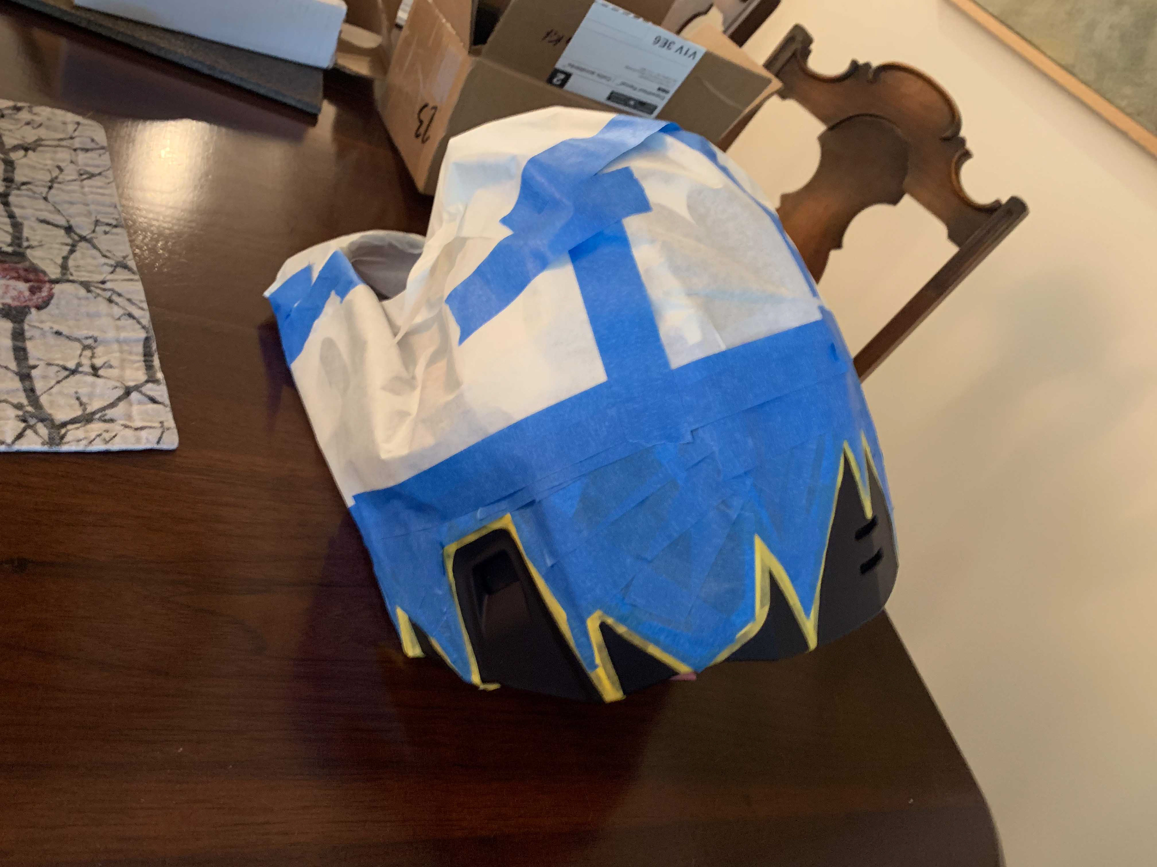 ...learned a lot about masking and overspray!
