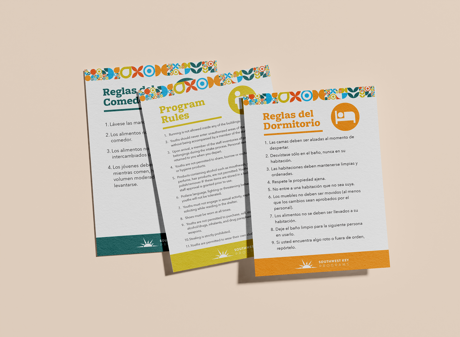 Program Rules Posters