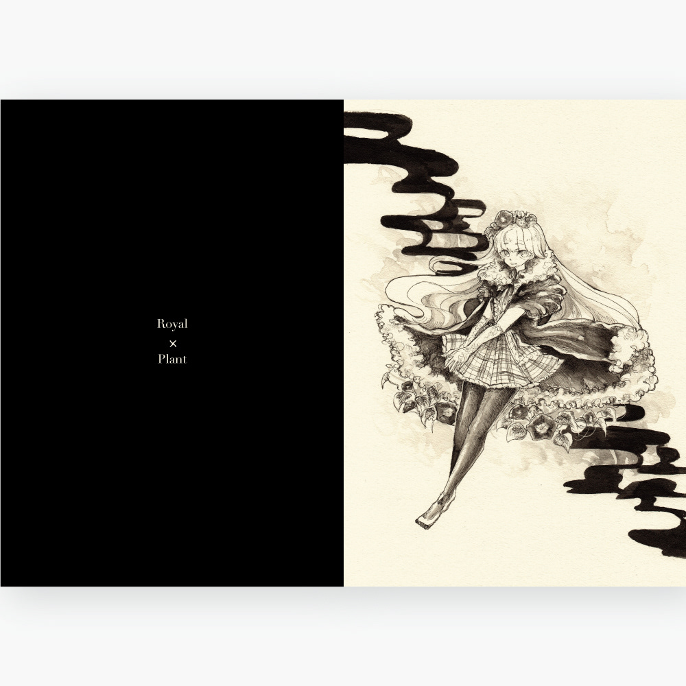 イラスト本「Royal Royal」ページ/2017